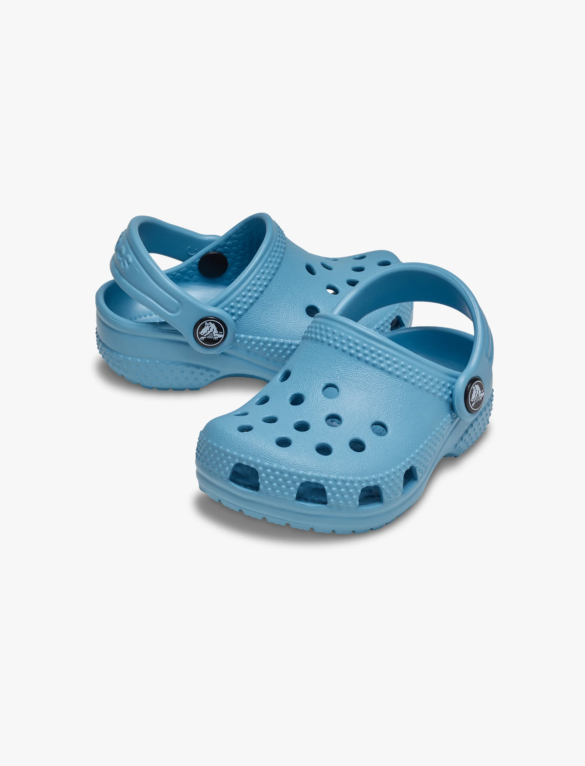 Infant Crocs Littles Clog - כפכפי קרוקס קלוג לקטנטנים בצבע כחול אליט - Image 3