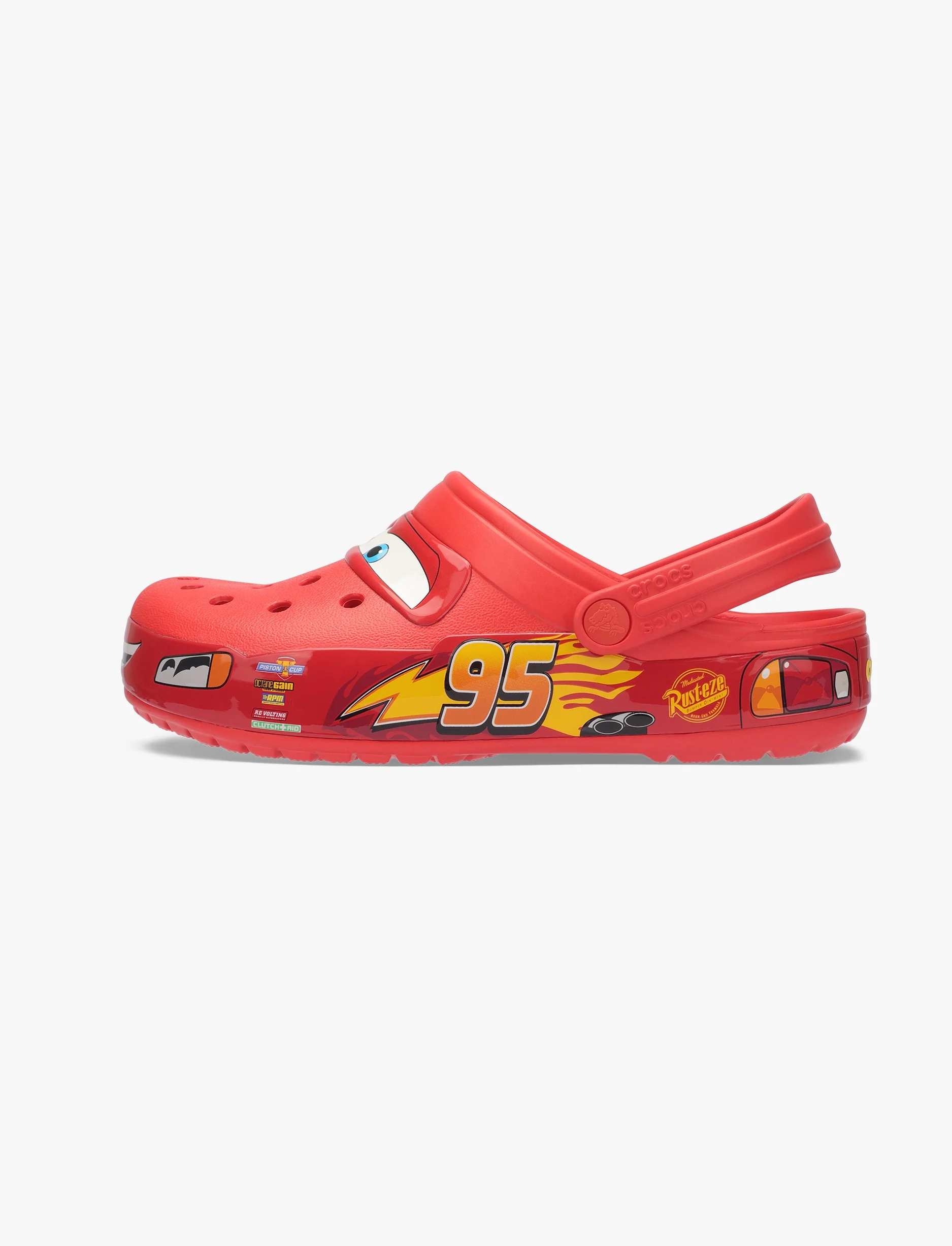 Crocs Disney/Pixar Lightning McQueen Adult Clog - כפכפי קרוקס ספידי מקווין בצבע אדום פליים - Image 6