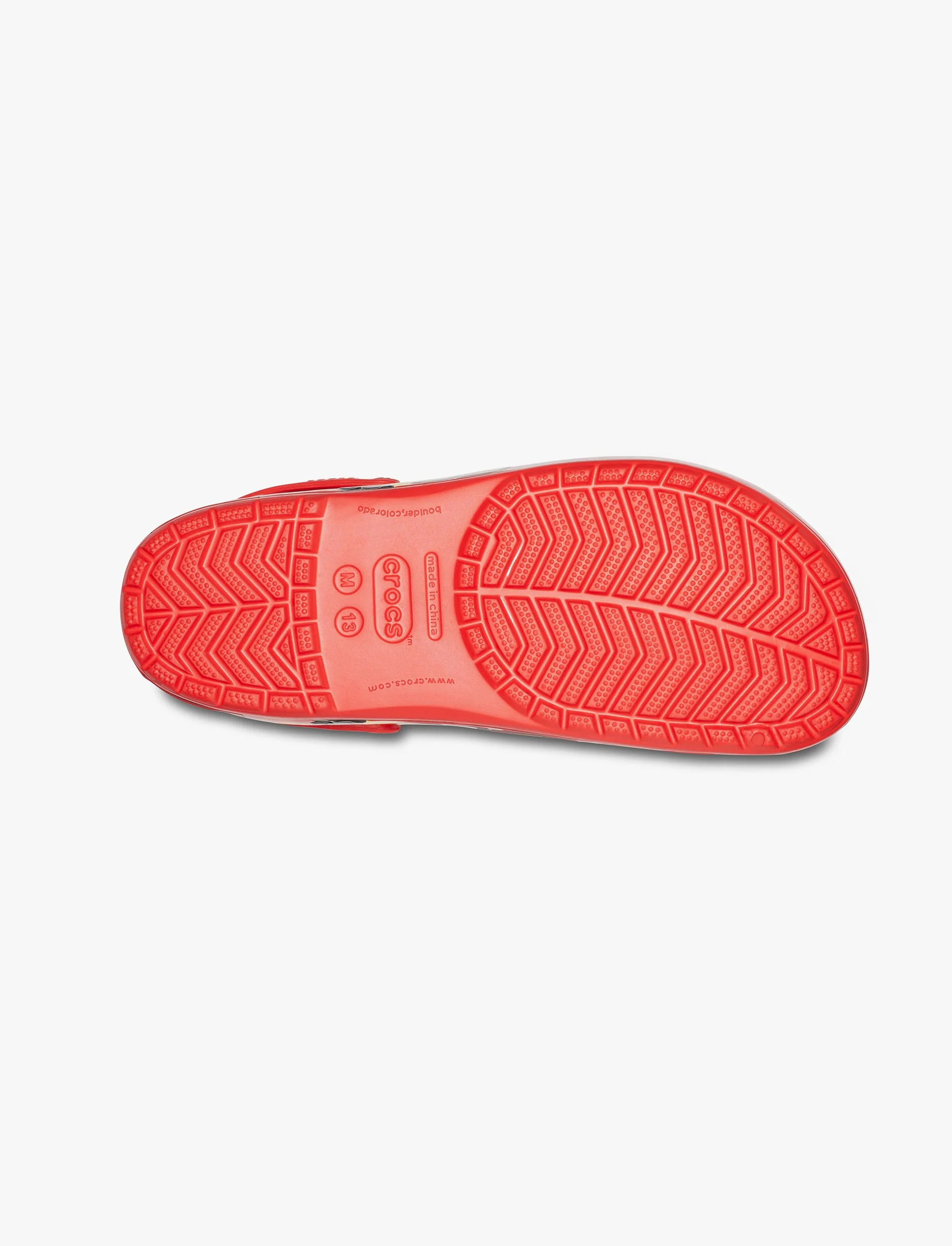Crocs Disney/Pixar Lightning McQueen Adult Clog - כפכפי קרוקס ספידי מקווין בצבע אדום פליים - Image 7