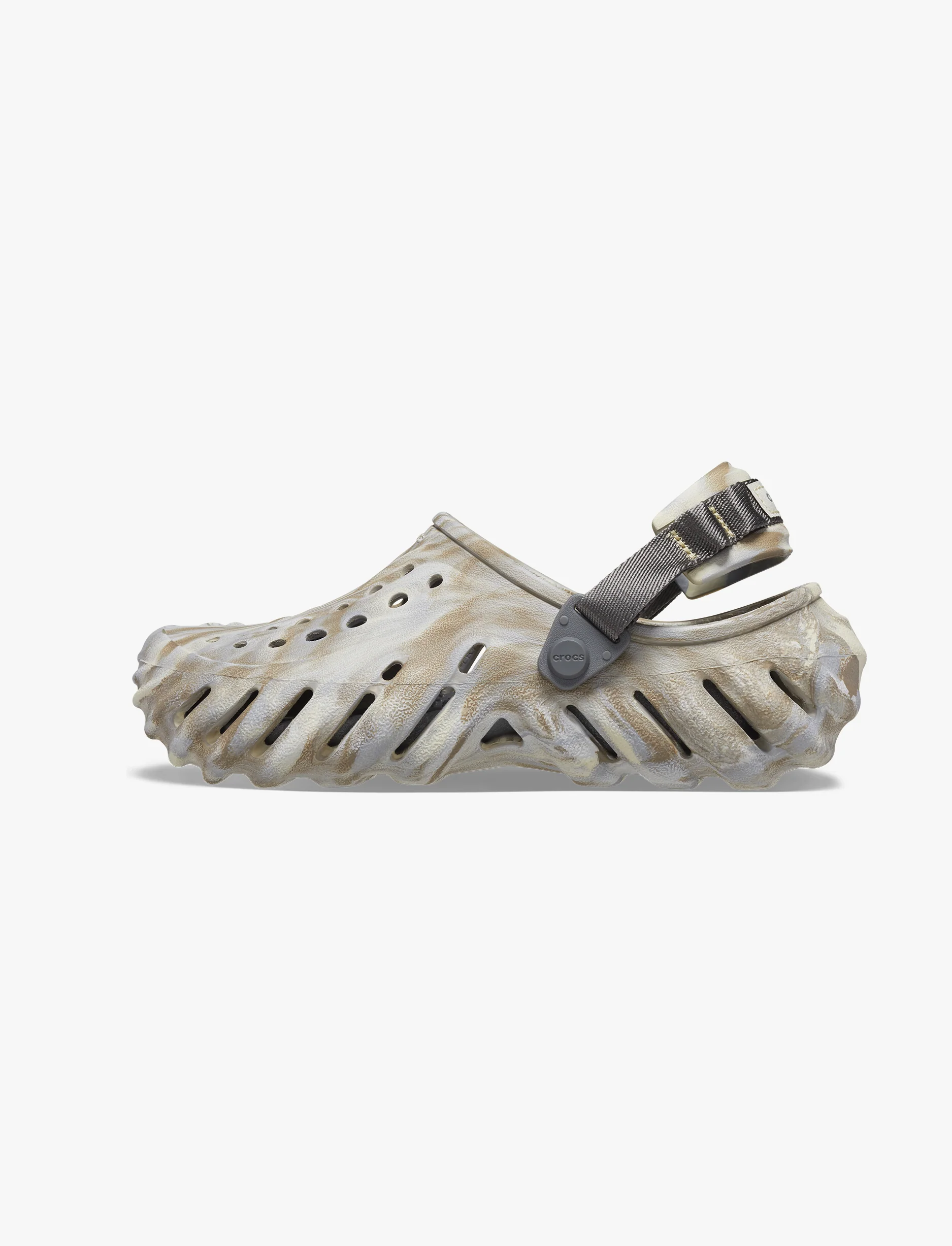 Crocs Echo Marbled Clog - כפכפי קרוקס אקו מרבלד בצבע בון/מולטי - Image 5
