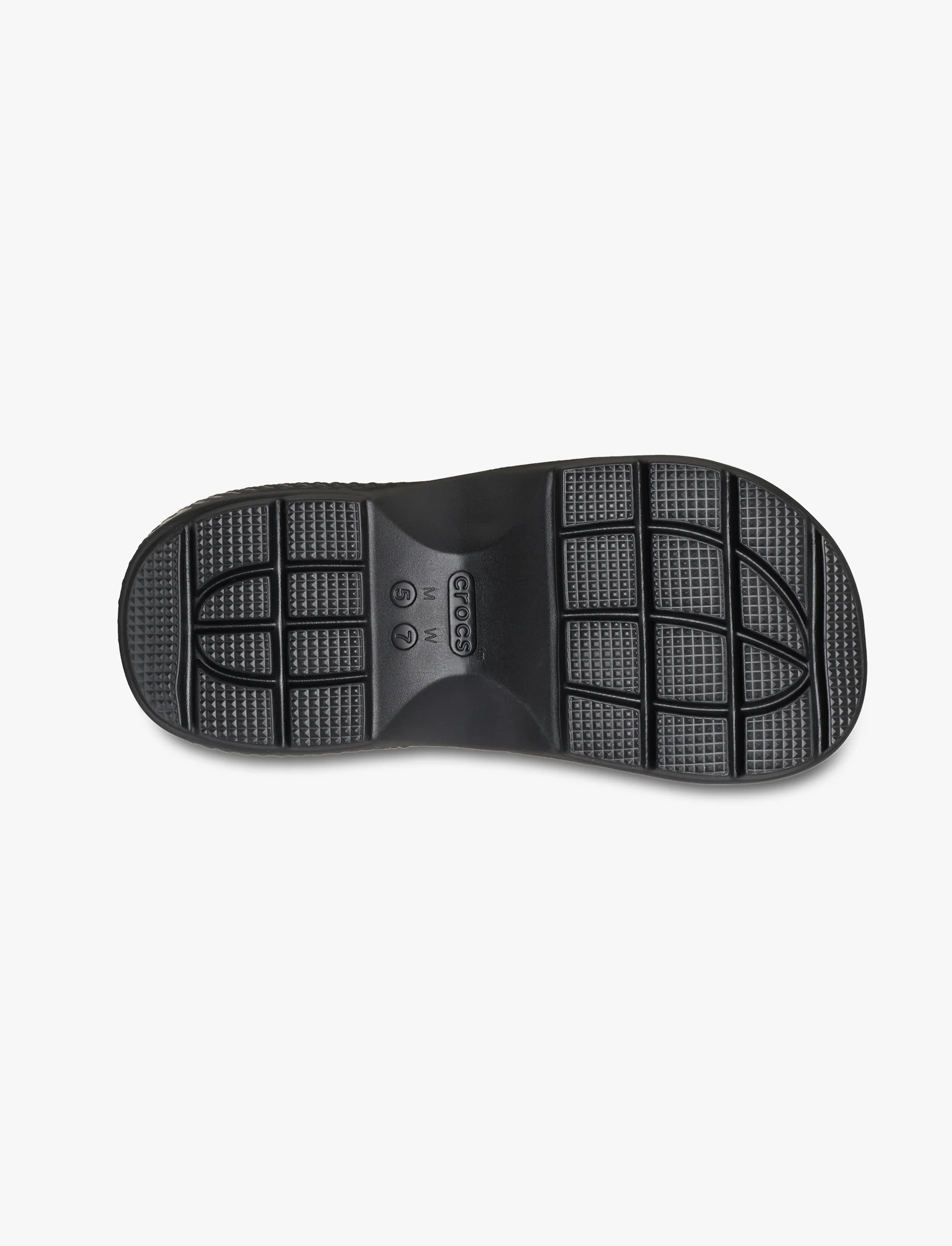 Crocs Stomp Clog - כפפי פלטפורמה קלוג סטומפ לנשים בצבע שחור - Image 8