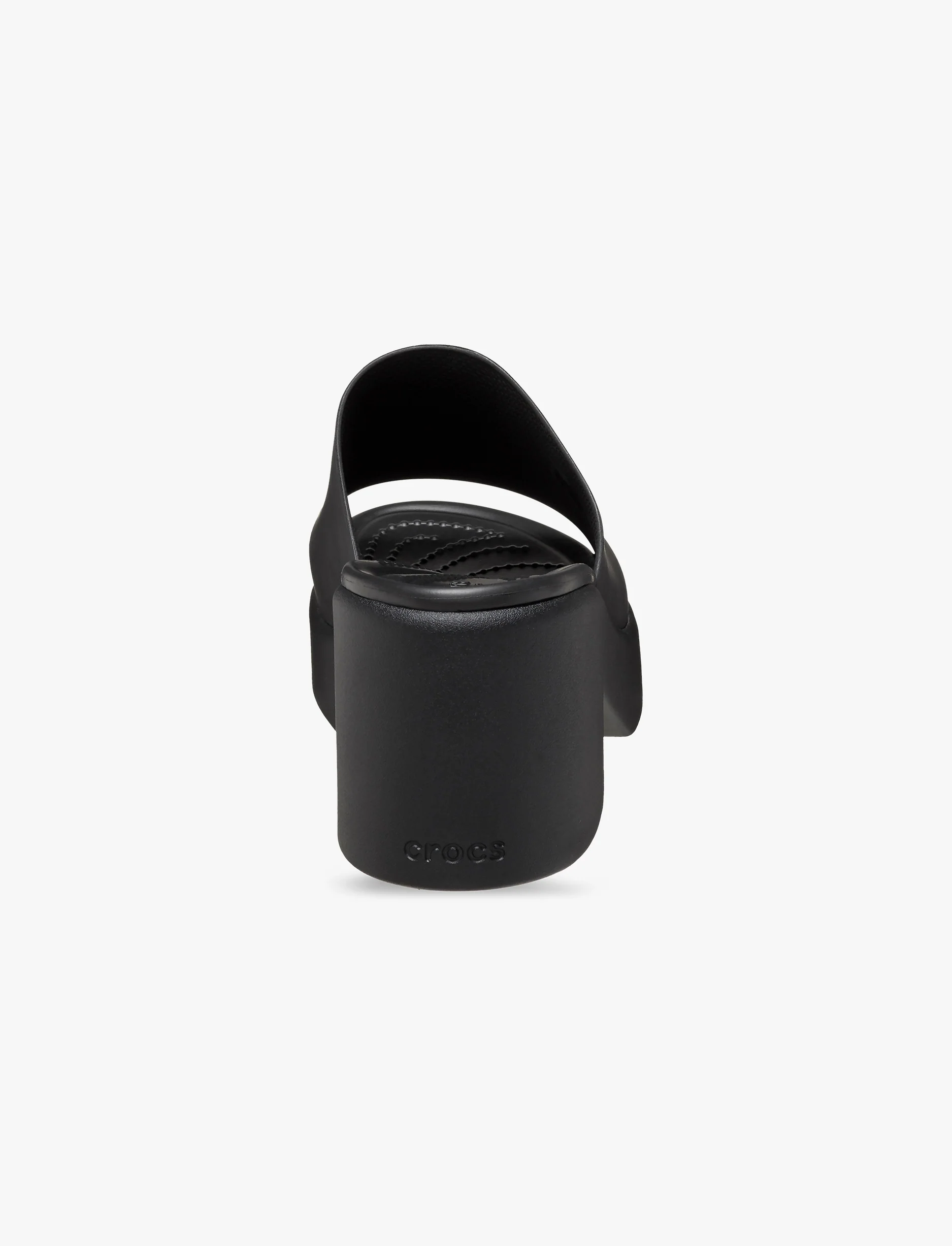Crocs Brooklyn Slide Heel - כפכפי עקב קרוקס לנשים בצבע שחור - Image 6