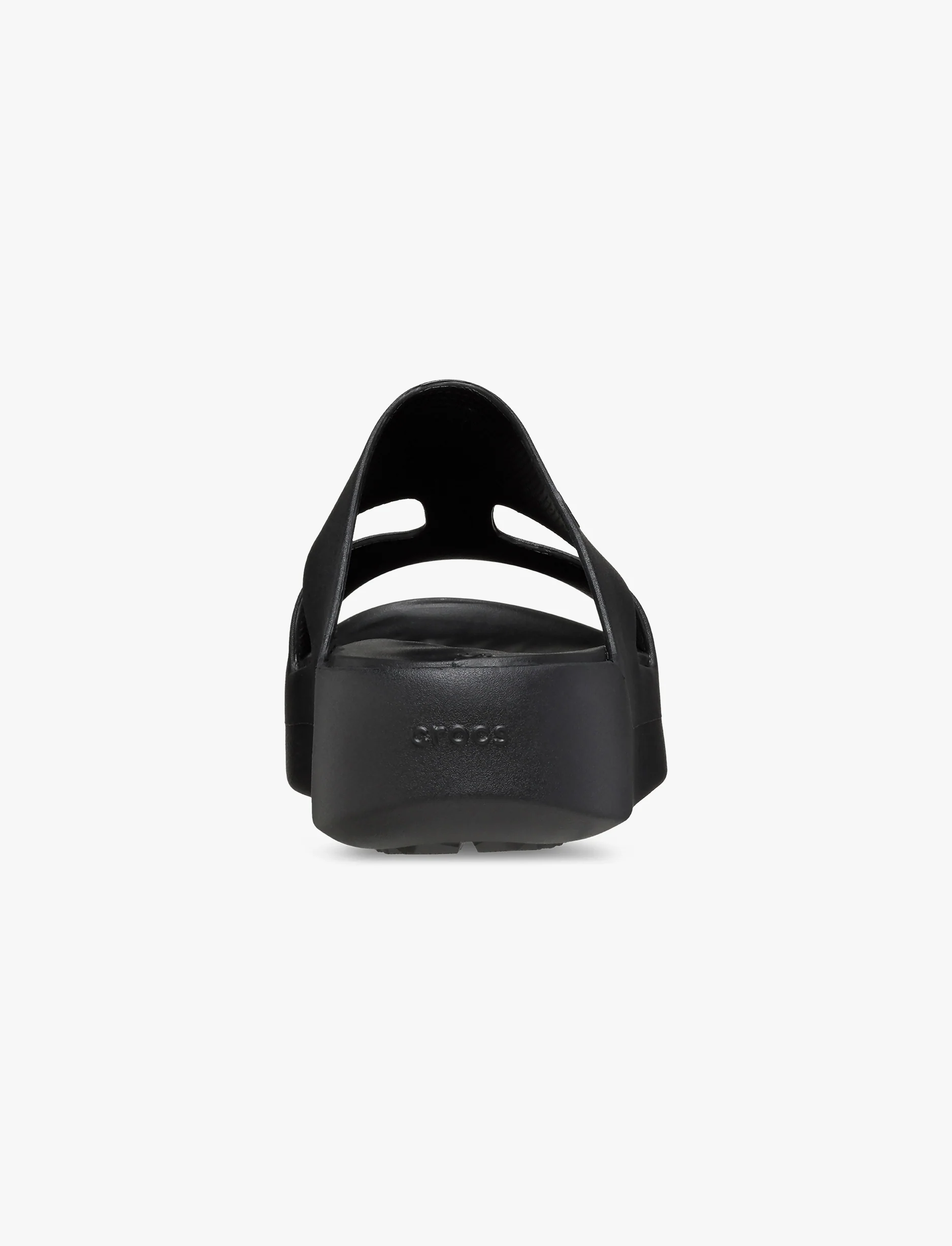 Crocs Getaway Platform H-Strap - נעלי פלטפורמה קרוקס לנשים בצבע שחור - Image 7