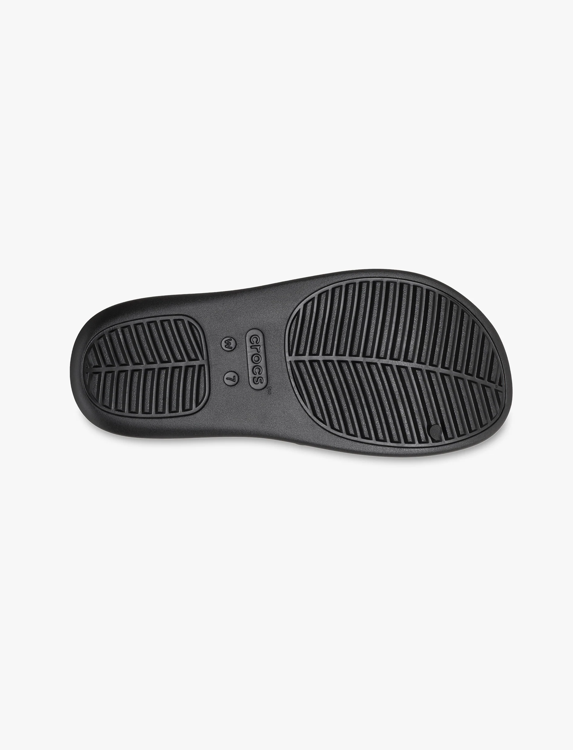 Crocs Getaway Platform H-Strap - נעלי פלטפורמה קרוקס לנשים בצבע שחור - Image 8