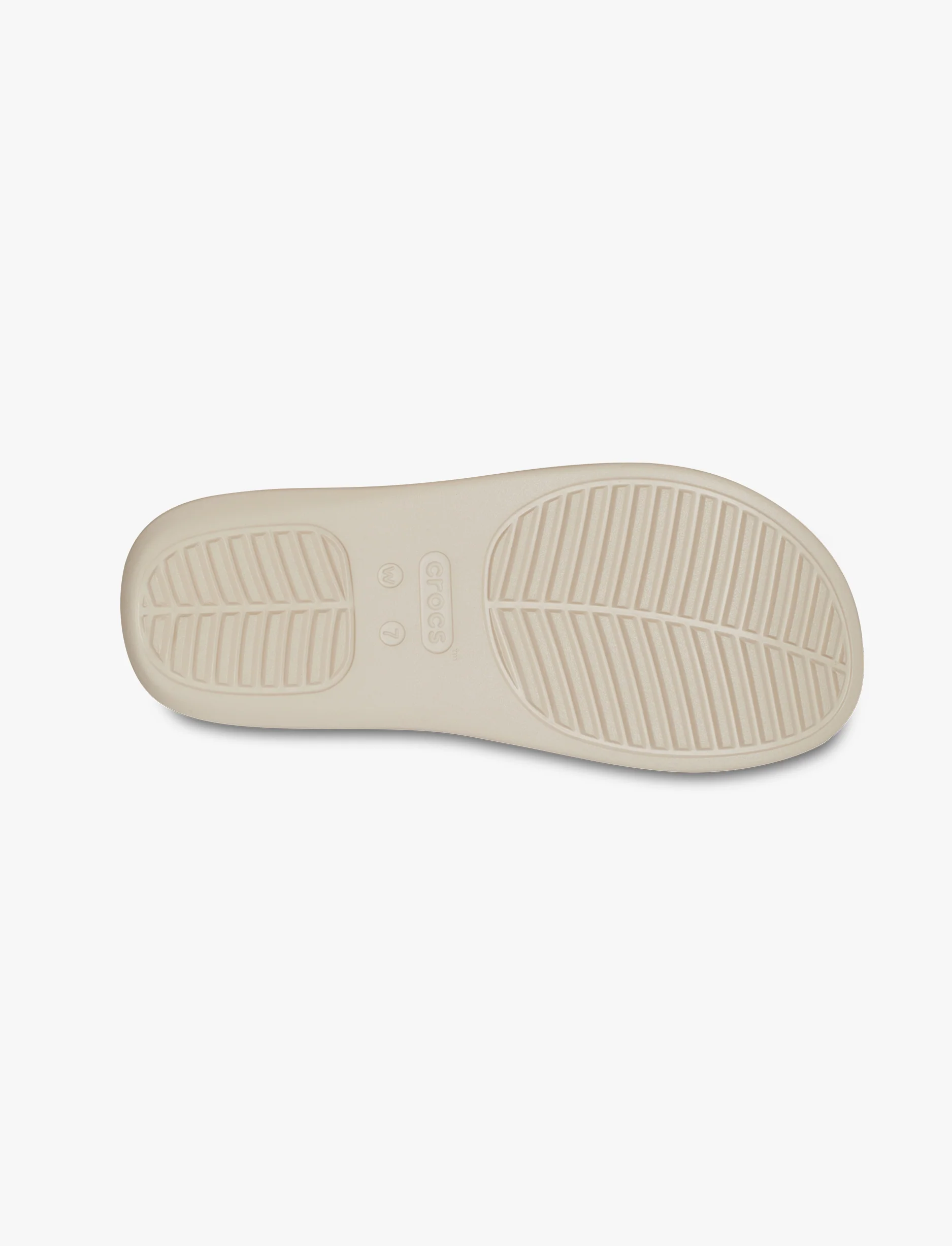 Crocs Getaway Platform Flip - כפכפי אצבע פלטפורמה קרוקס לנשים בצבע סטוקו - Image 7