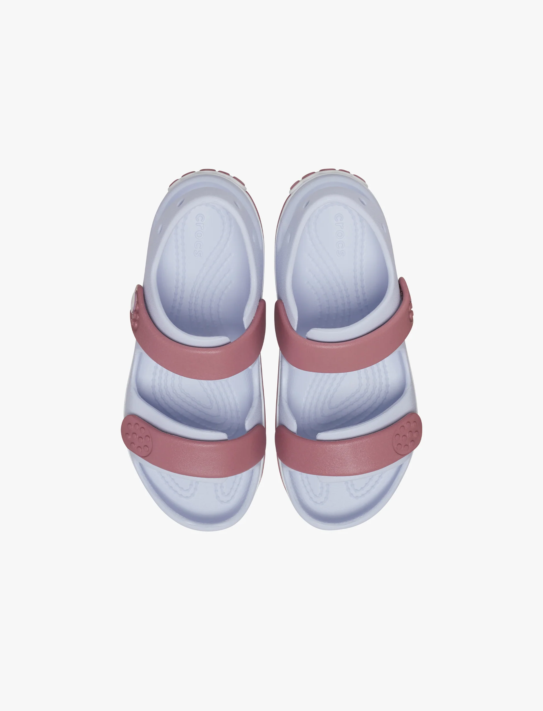 Crocs Crocband Cruiser Sandal K -  סנדלי קרוקבנד לילדים בצבע סגלגל חלומי/קסיס - Image 4