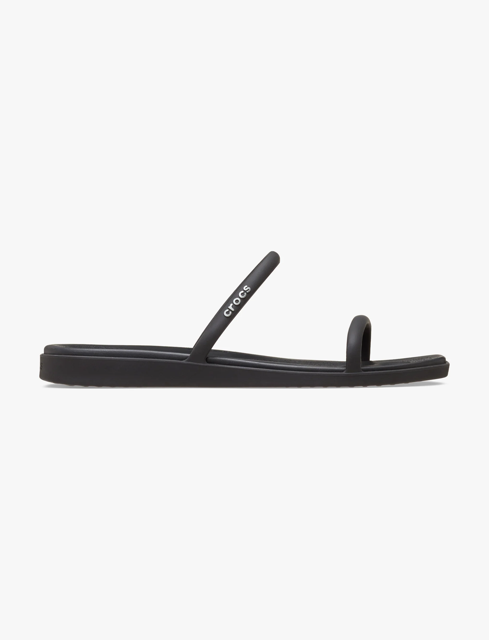 Crocs Miami Two Strap Sandal  - כפכפי קרוקס מיאמי 2 רצועות לנשים בצבע שחור - Image 2