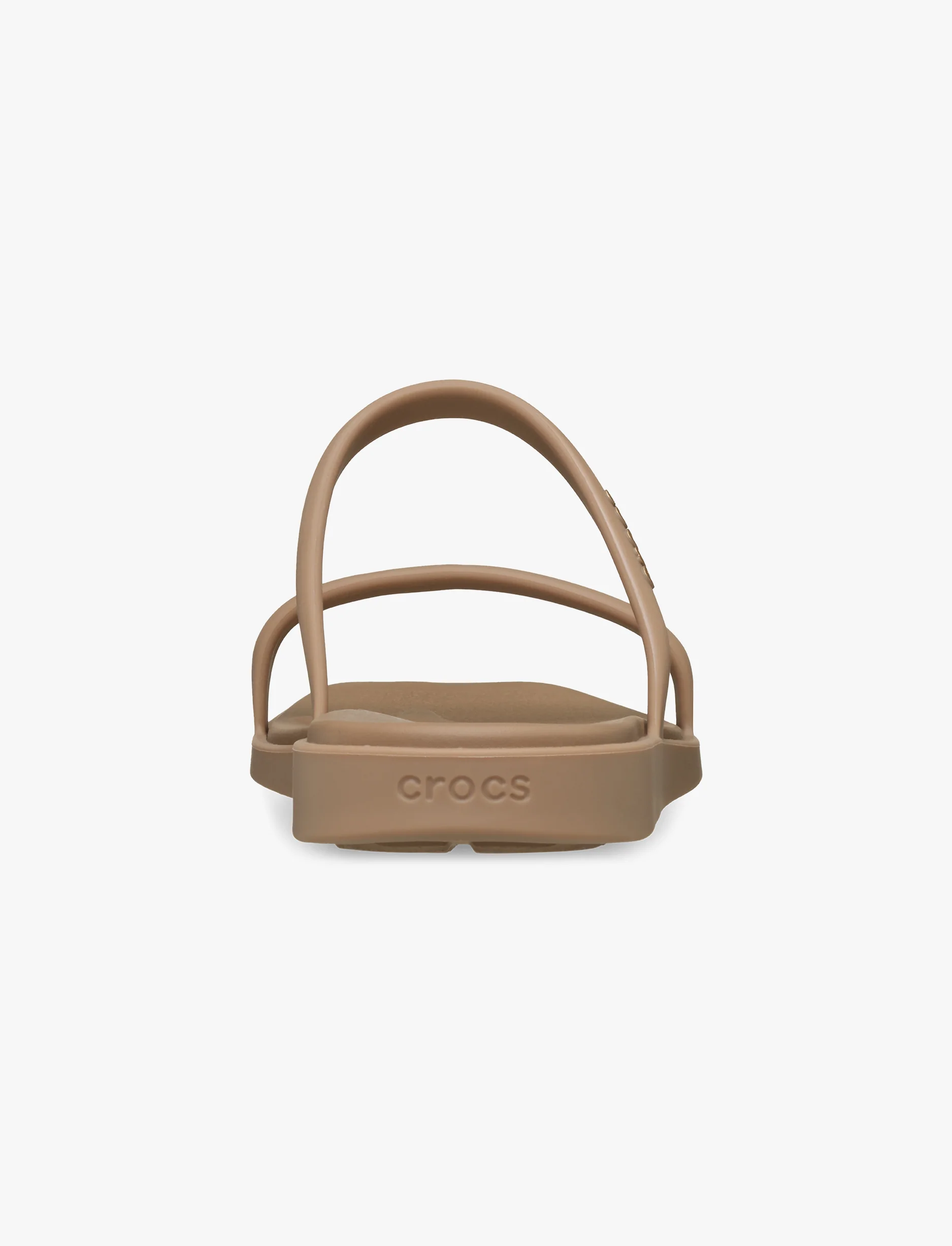 Crocs Miami Two Strap Sandal  - כפכפי קרוקס מיאמי 2 רצועות לנשים בצבע שוקולד חלב - Image 5