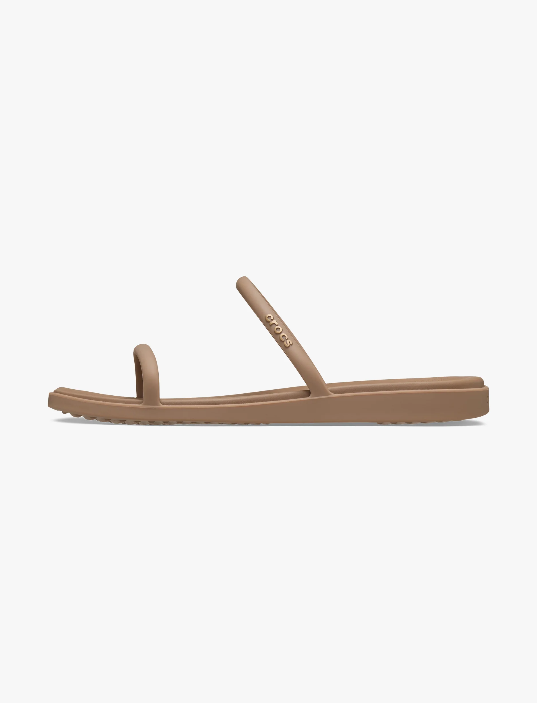 Crocs Miami Two Strap Sandal  - כפכפי קרוקס מיאמי 2 רצועות לנשים בצבע שוקולד חלב - Image 6