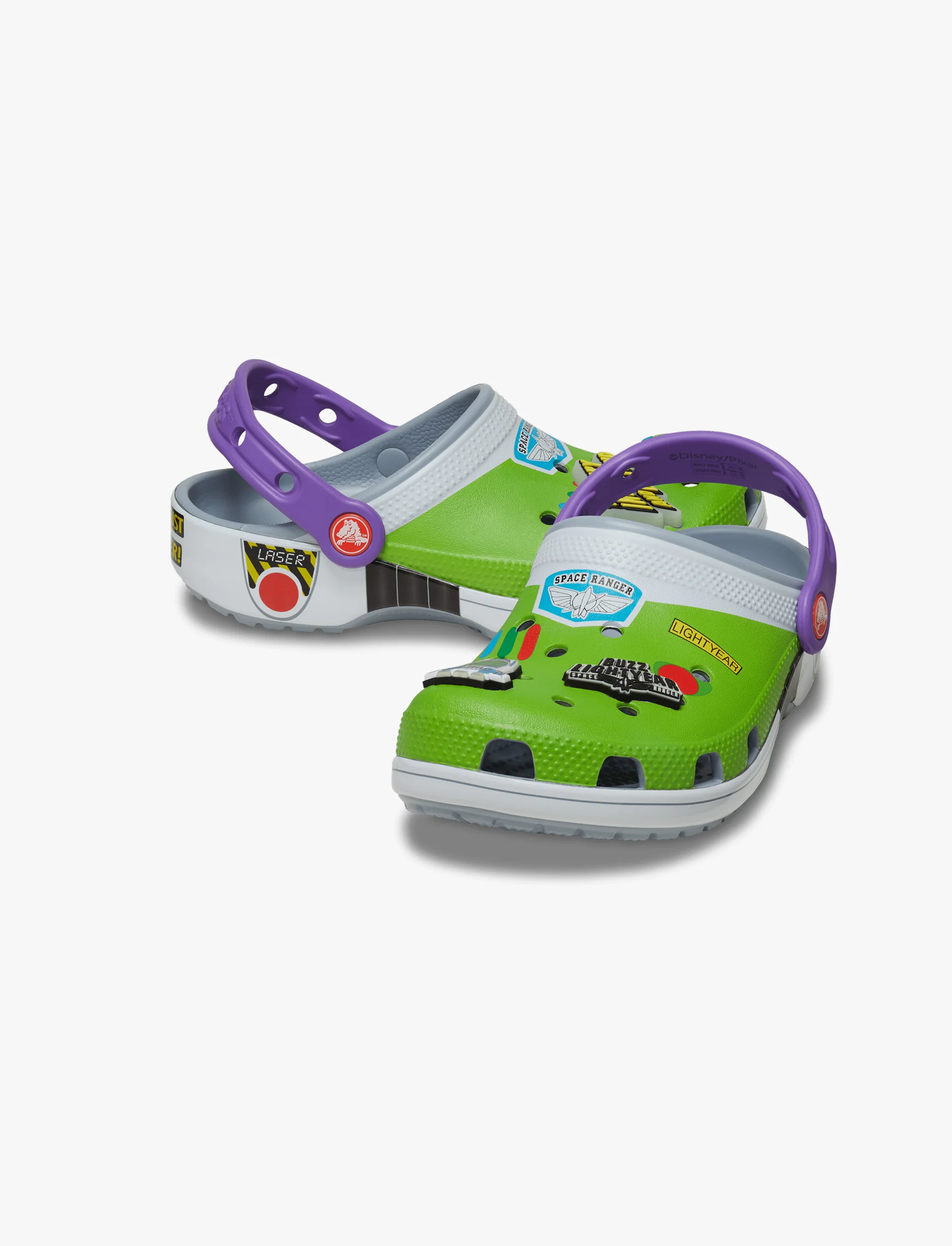 Crocs Toy Story Buzz Classic Clog T - כפכפי קרוקס לילדים צעצוע של סיפור מידות קטנות - Image 4