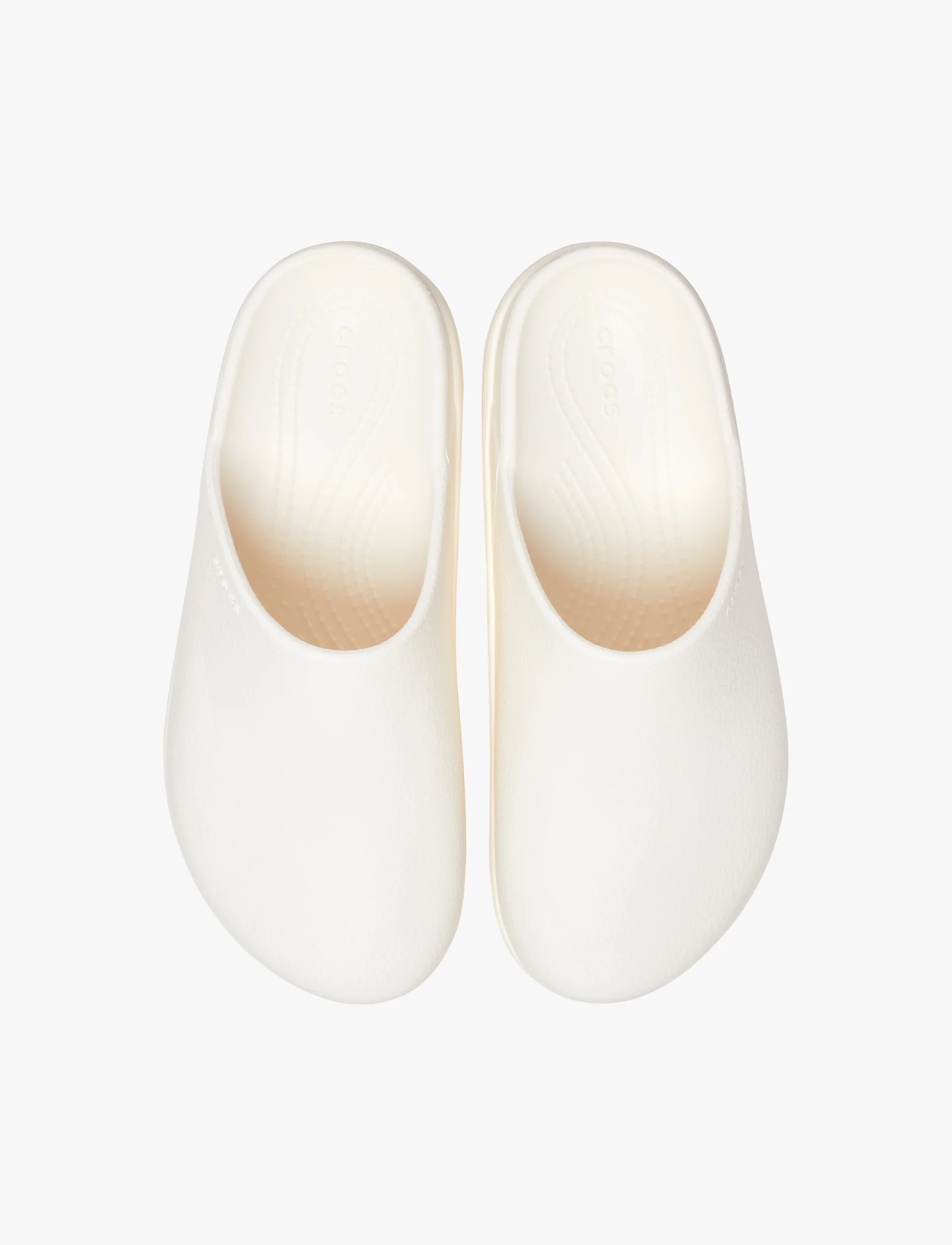 Crocs Dylan Platform Clog - כפכפי קרוקס דילן פלטפורמה לנשים בצבע לבן גיר - Image 6