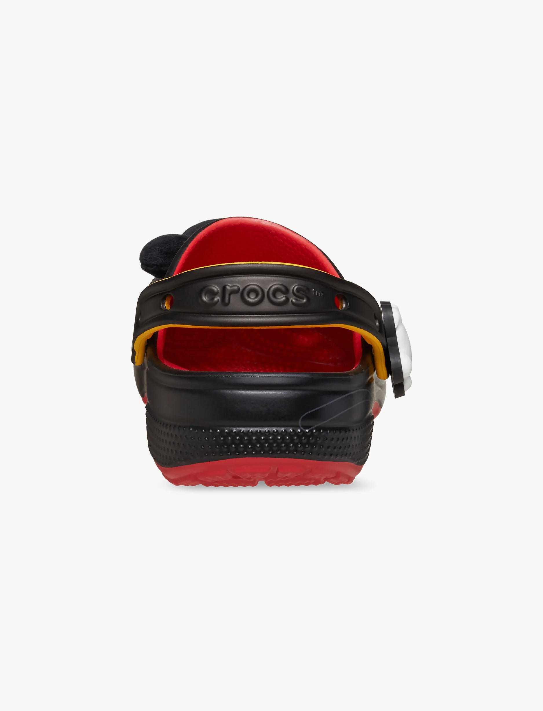 Crocs Mickey IAM Classic Clog - כפכפי קרוקס קלוג מיקי מאוס בצבע שחור/אדום - Image 7