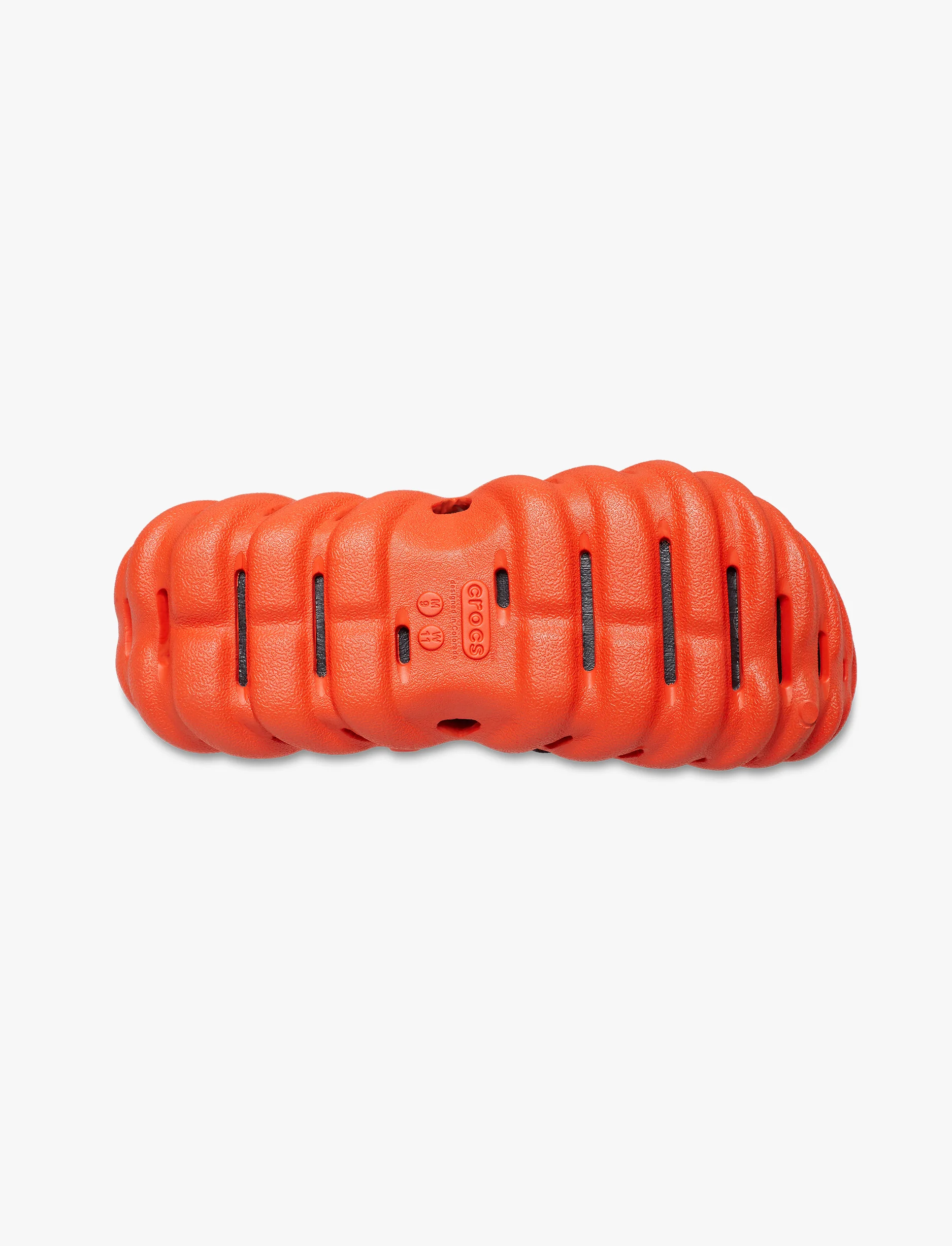Crocs Echo Reflective Laces Clog - כפכפי קלוג אקו קרוקס בצבע אדום - Image 6