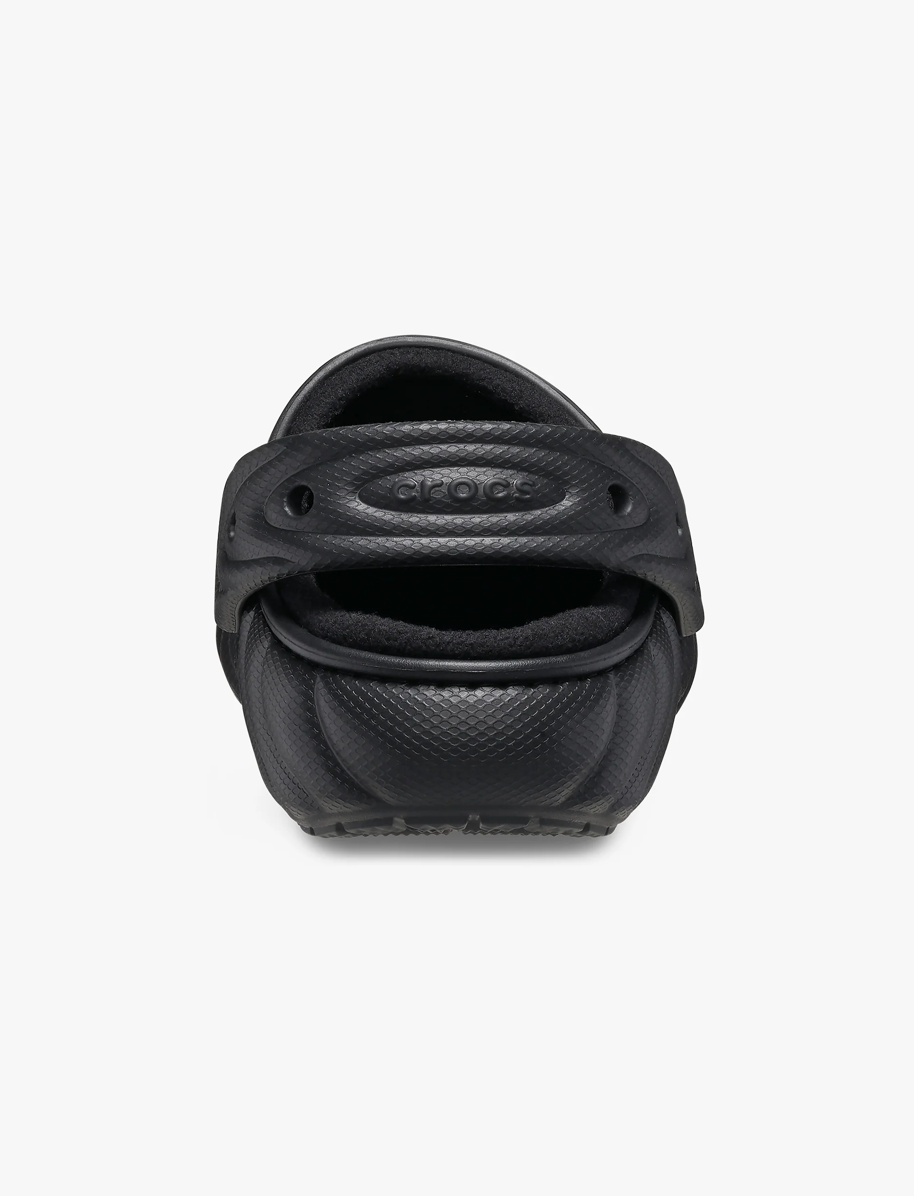 Crocs Classic Lined Overpuff Clog - כפכפים פרוותיים קרוקס בצבע שחור - Image 6