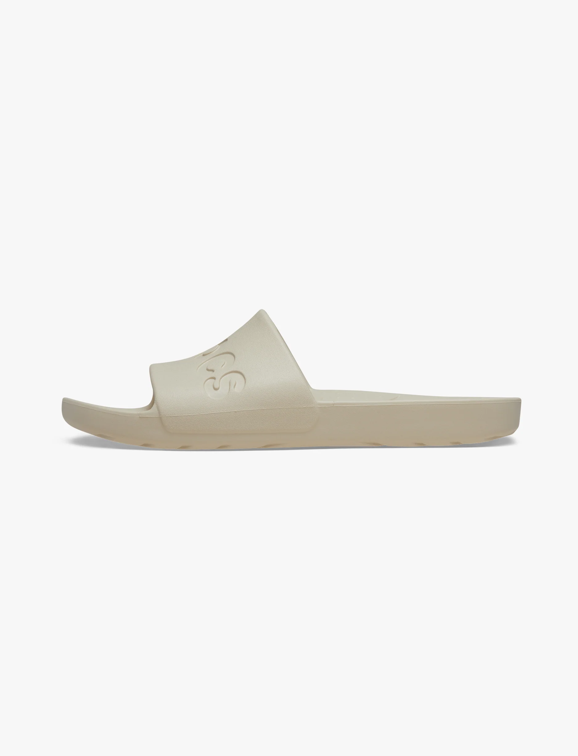Crocs Slide - כפכפי סלייד קרוקס בצבע קרם - Image 5