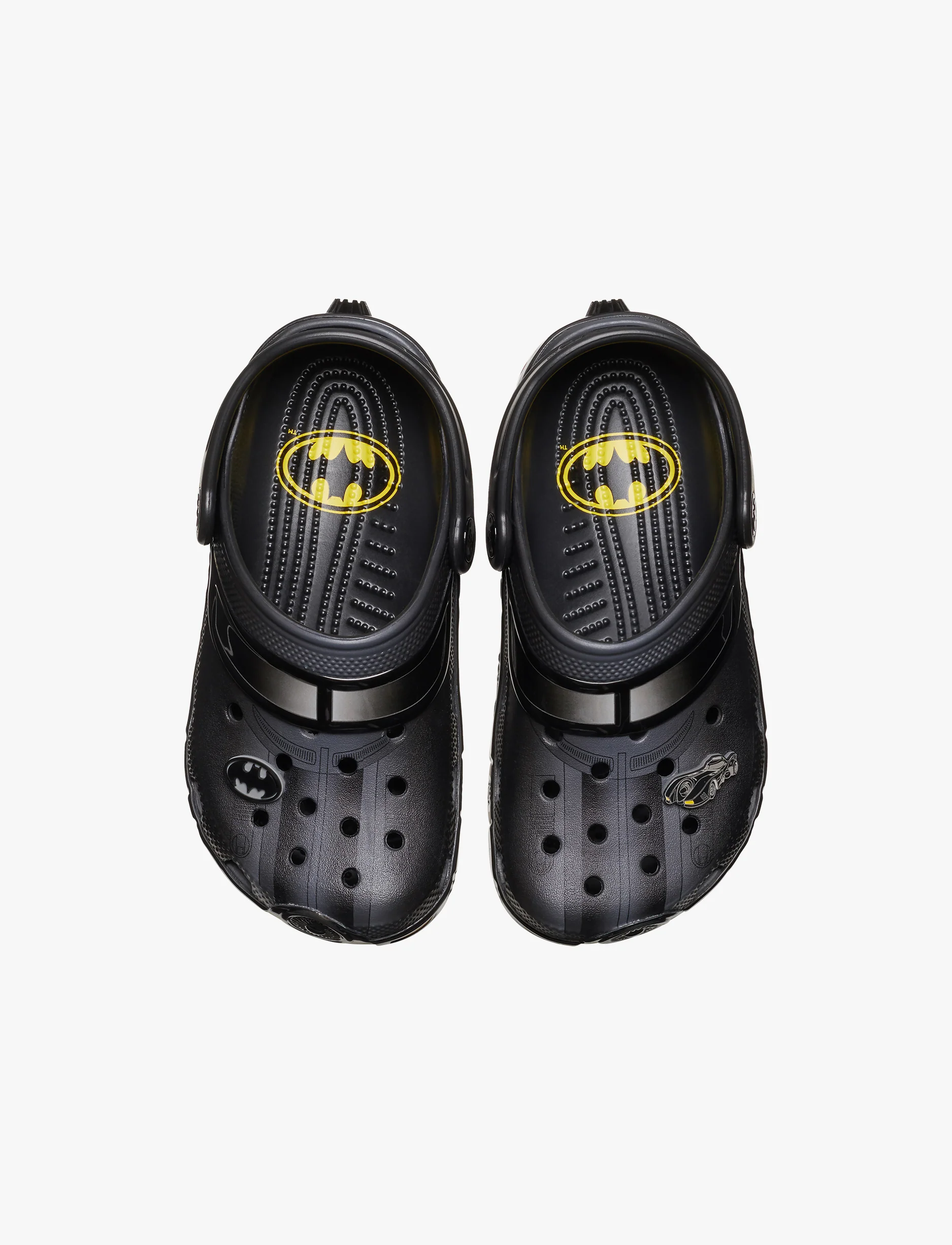 Crocs Batman Batmobile Classic Clog - כפכפי קרוקס באטמן באטמוביל לילדים בצבע שחור - Image 4