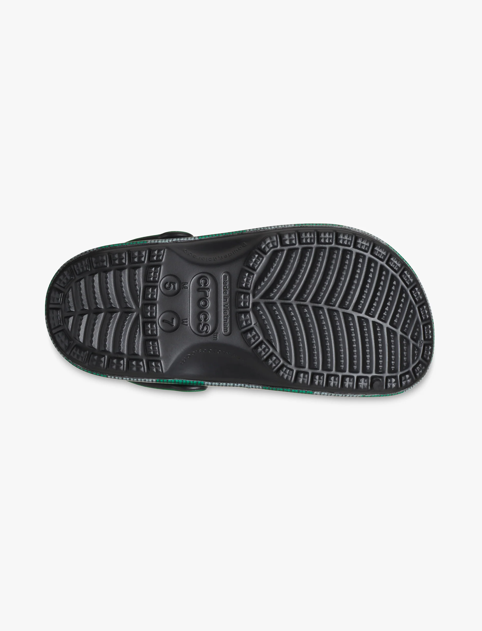 Crocs Harry Potter Slytherin Classic Clog  - כפכפי קרוקס קלוג הארי פוטר סלית'רין בצבע שחור/ירוק - Image 7