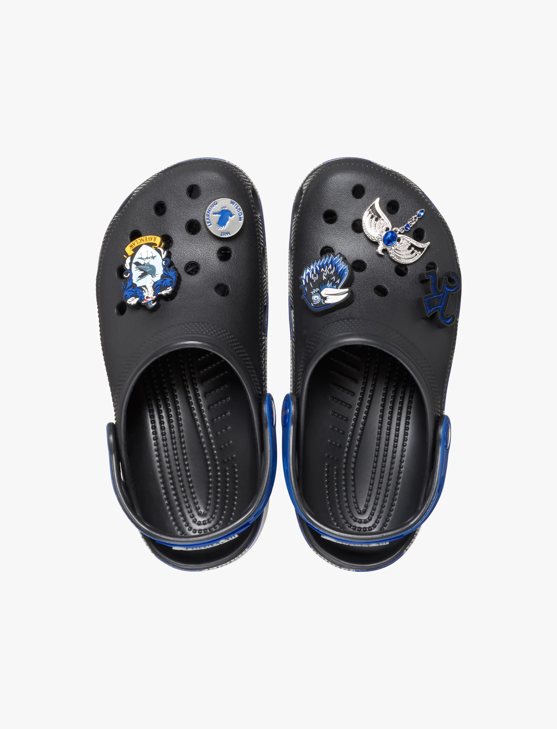Crocs Harry Potter Ravenclaw Classic Clog  - כפכפי קרוקס קלוג הארי פוטר רייבנקלו בצבע שחור/כחול - Image 3