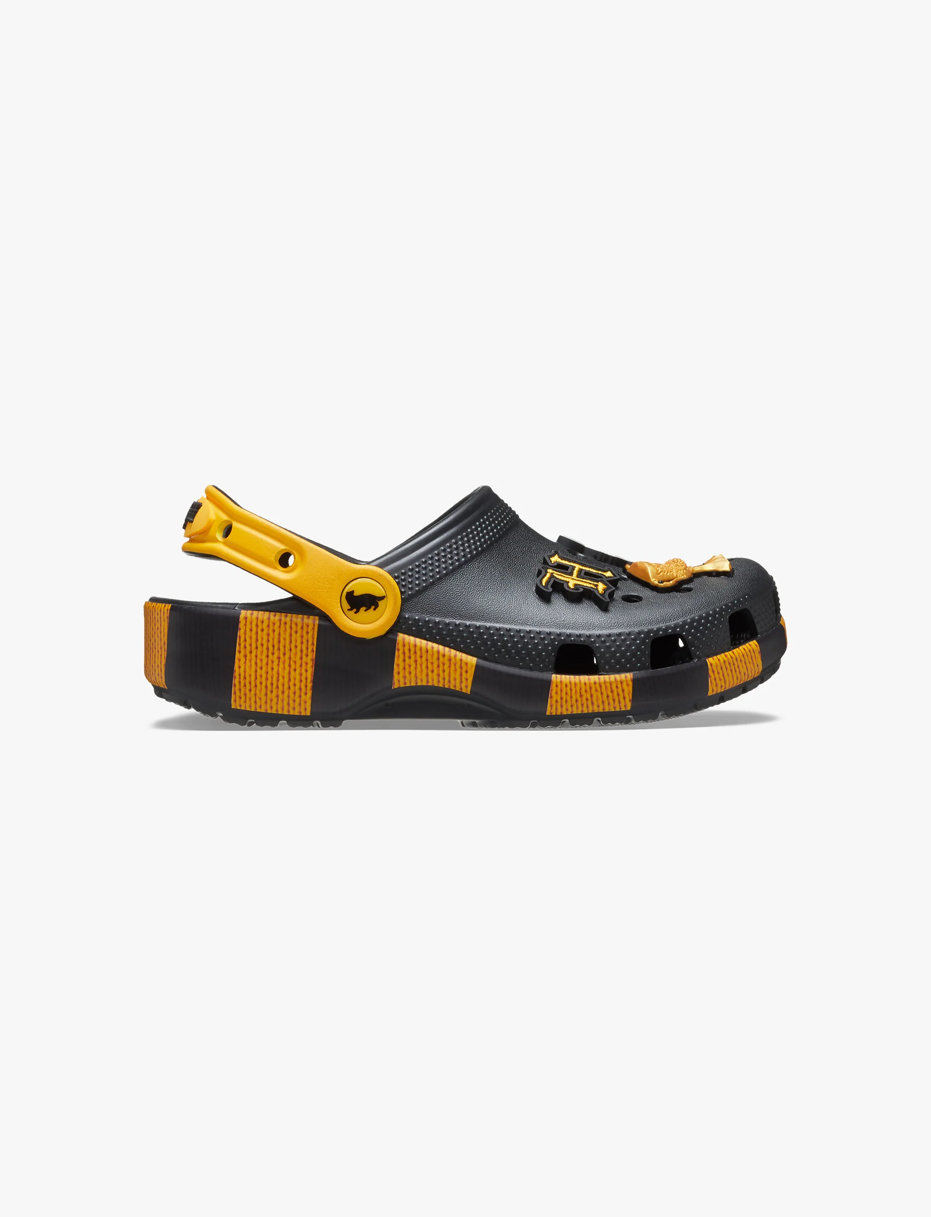 Crocs Harry Potter Hufflepuff Classic Clog K  - כפכפי קרוקס קלוג הארי פוטר לילדים בצבע שחור/צהוב - Image 2