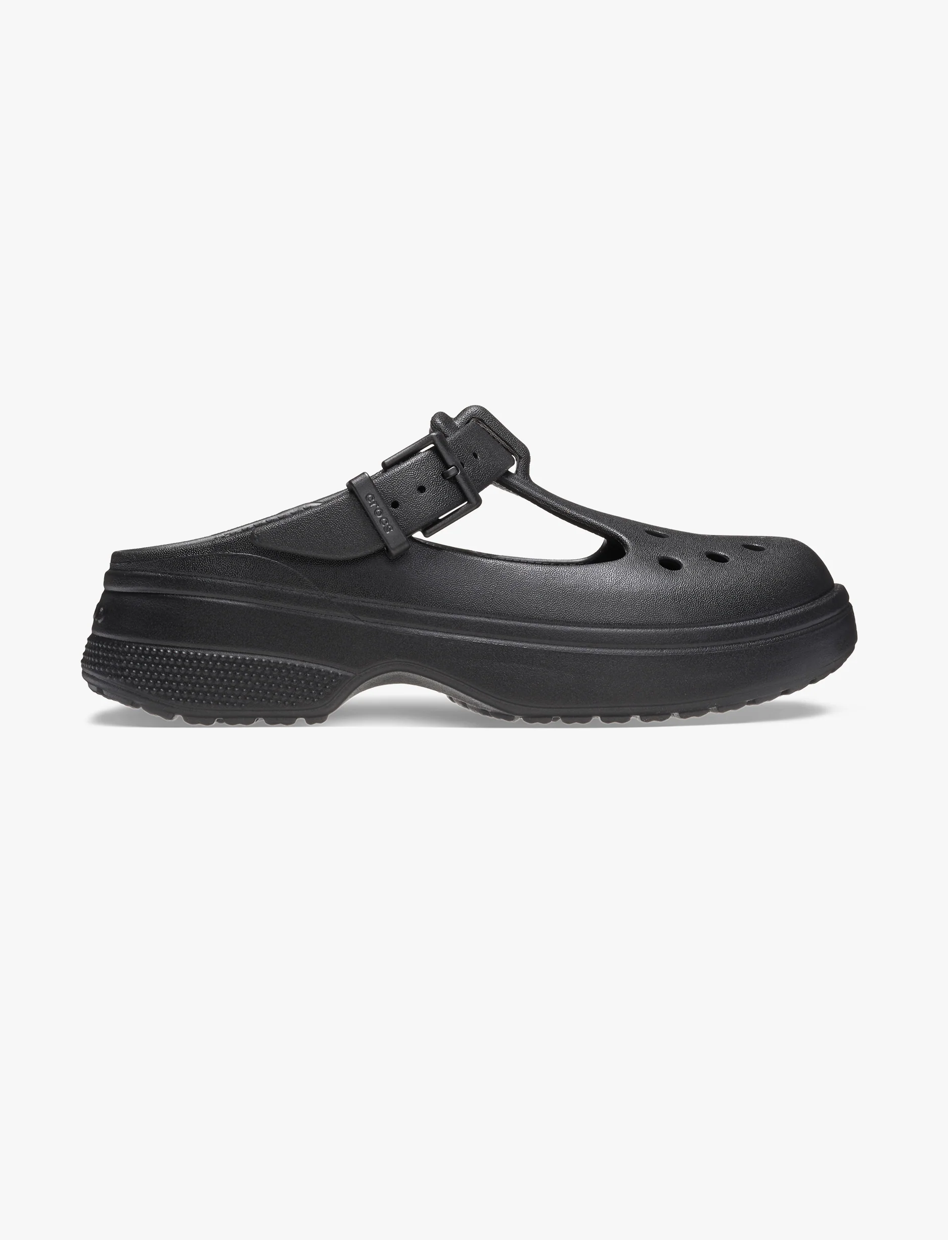 Crocs Classic Mary Jane Clog - כפכפי קרוקס לנשים מרי ג'ין בצבע שחור - Image 4