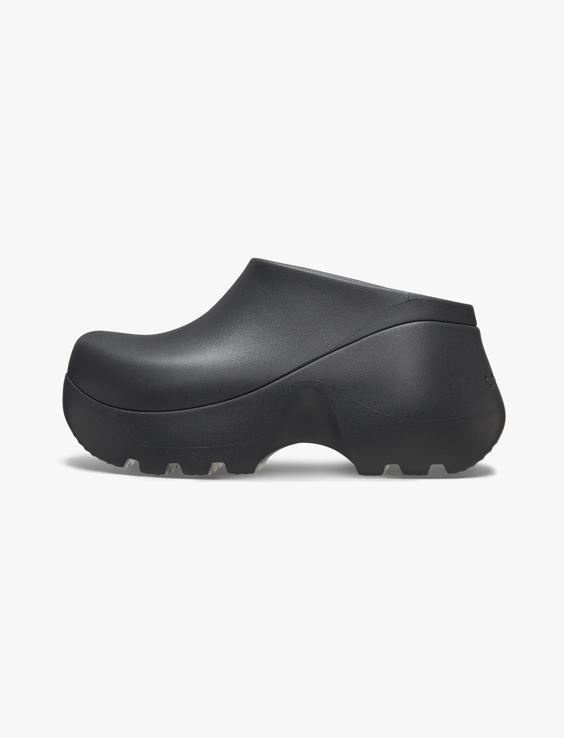 Crocs Hydra Clog - כפכפי קרוקס פלטפורמה לנשים בצבע שחור חול - Image 6