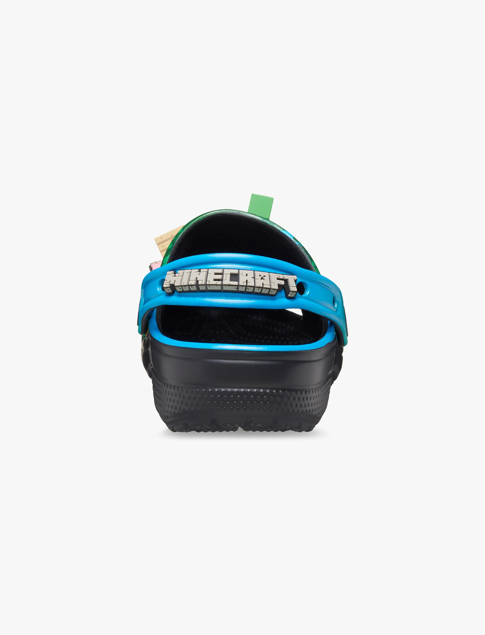 Crocs Minecraft Classic Clog -כפכפי קרוקס קלוג מיינקרפט בצבע ירוק/שחור - Image 5