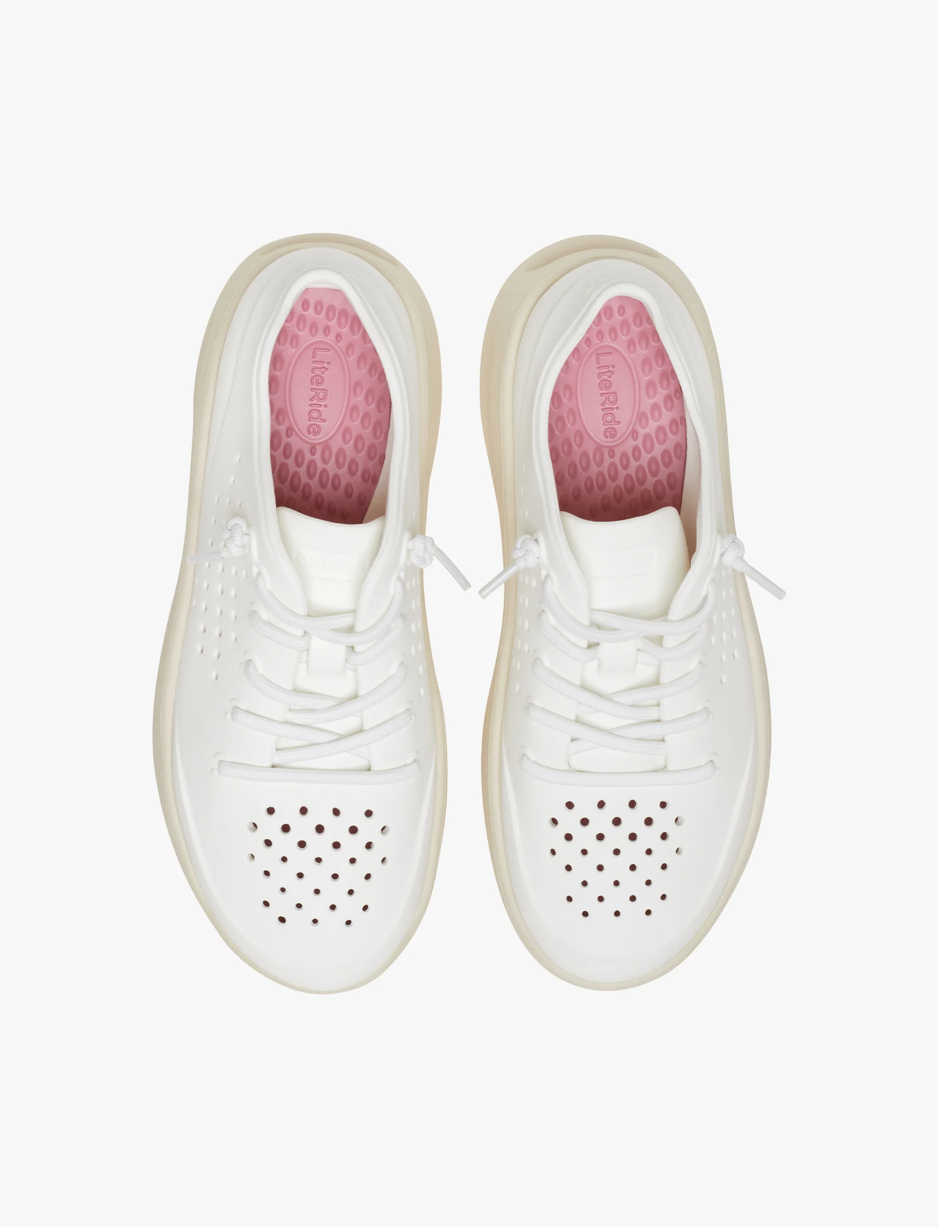 Crocs InMotion Pacer W - נעלי סניקרס קרוקס לנשים בצבע לבן - Image 3