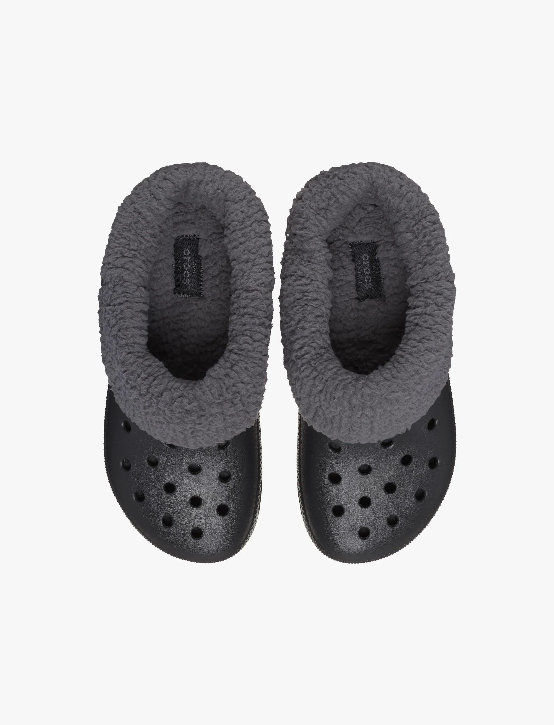Crocs Classic Blitzen IV Clog - כפכפים פרוותיים בליצן קרוקס בצבע שחור/מולטי - Image 4
