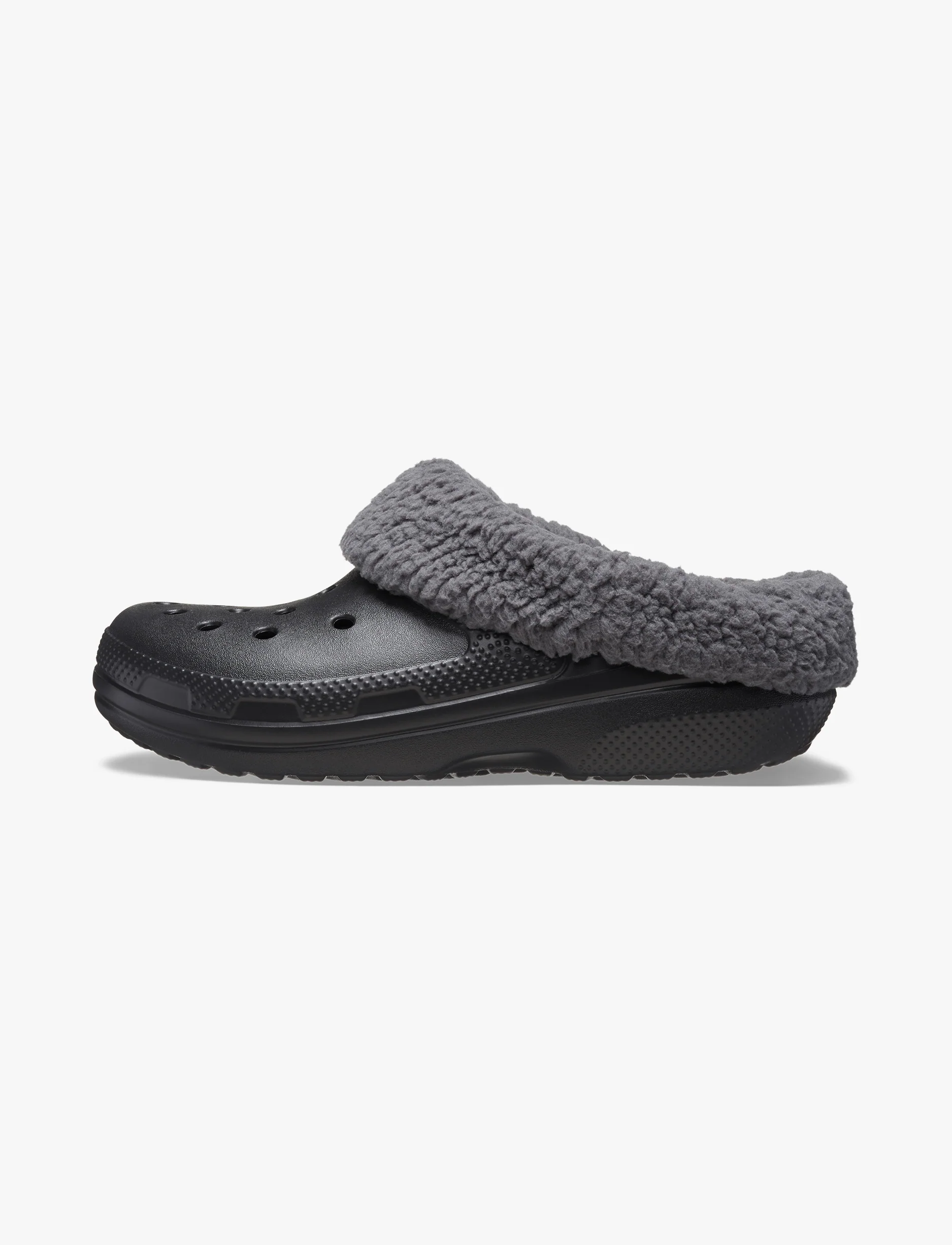 Crocs Classic Blitzen IV Clog - כפכפים פרוותיים בליצן קרוקס בצבע שחור/מולטי - Image 5