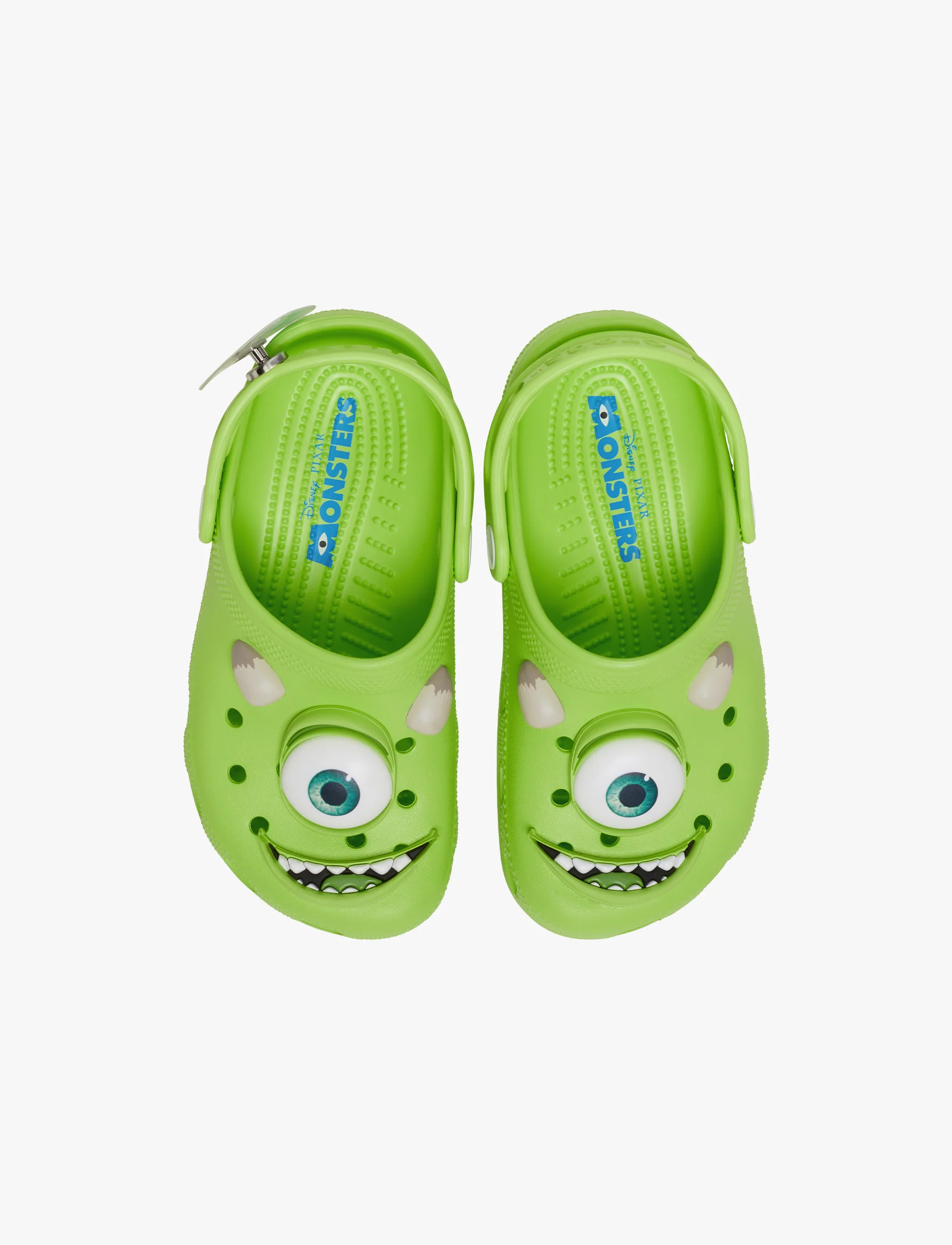 Crocs Monsters Inc Mike Classic Clog K  - כפכפי קרוקס קלוג מפלצות לילדים בצבע ירוק - Image 4