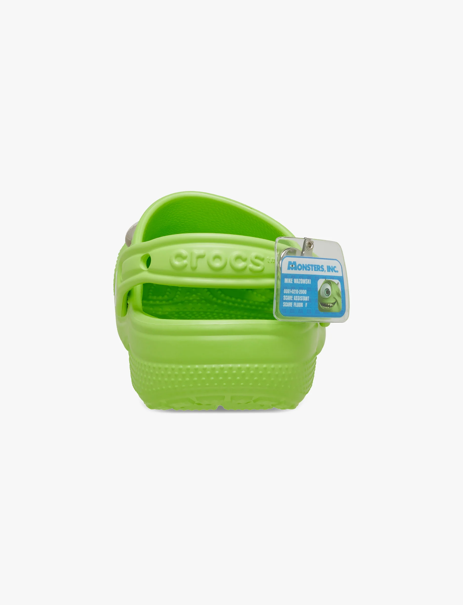Crocs Monsters Inc Mike Classic Clog K  - כפכפי קרוקס קלוג מפלצות לילדים בצבע ירוק - Image 5