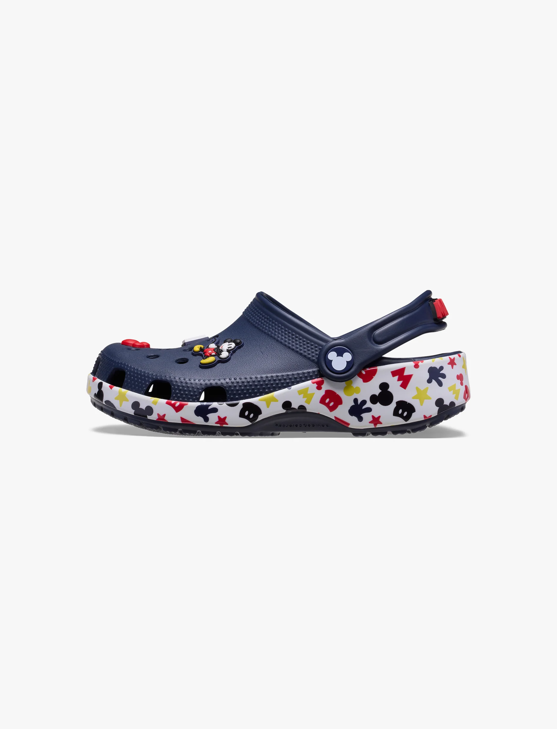 Crocs Mickey & Friends Classic Clog T - כפכפי קרוקס קלוג לילדים מיקי מאוס וחברים בצבע נייבי מידות קטנות - Image 6