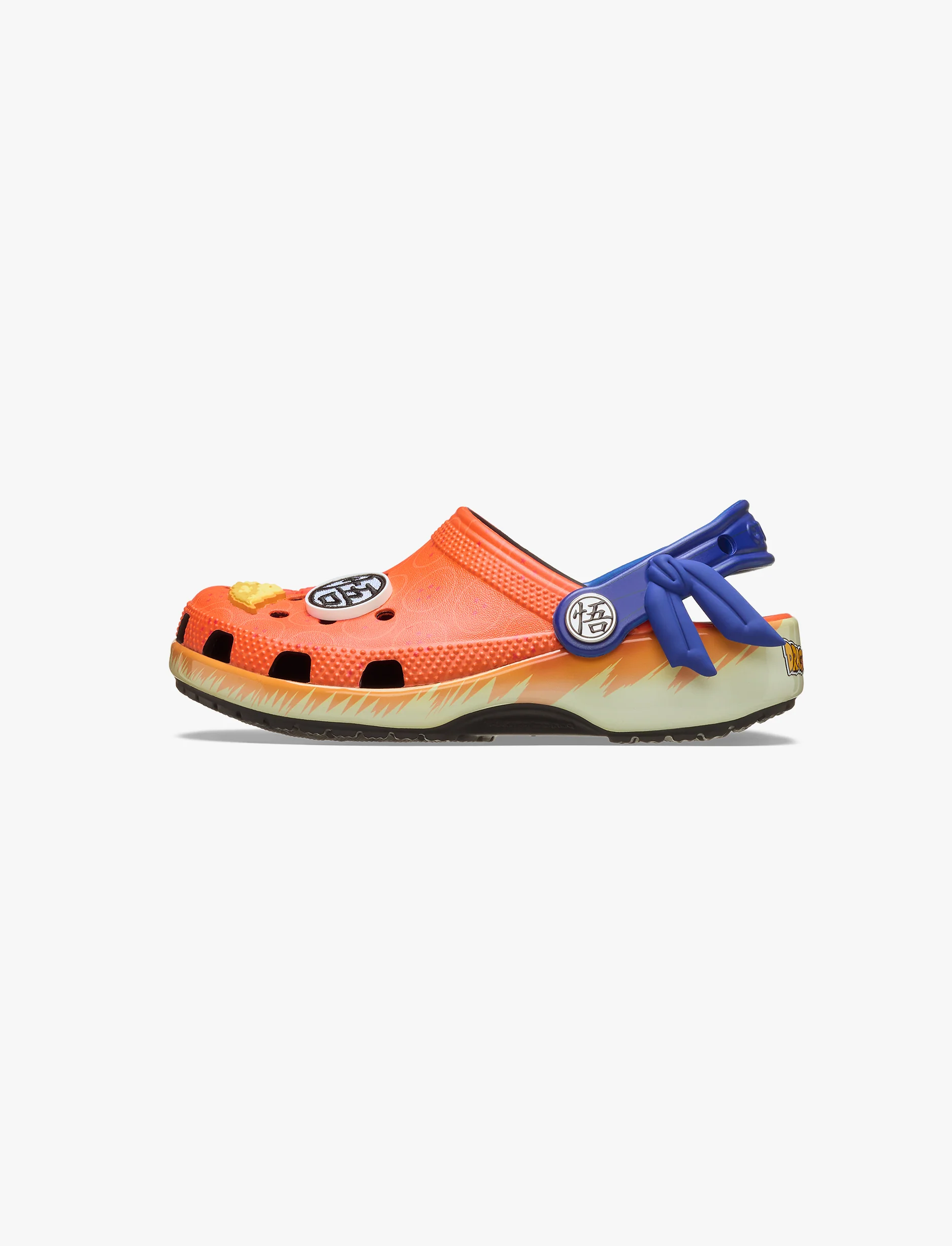 Crocs Dragon Ball Z Classic Clog K - כפכפי קרוקס קלוג דרגון בול זי לילדים בצבע כתום/כחול - Image 5