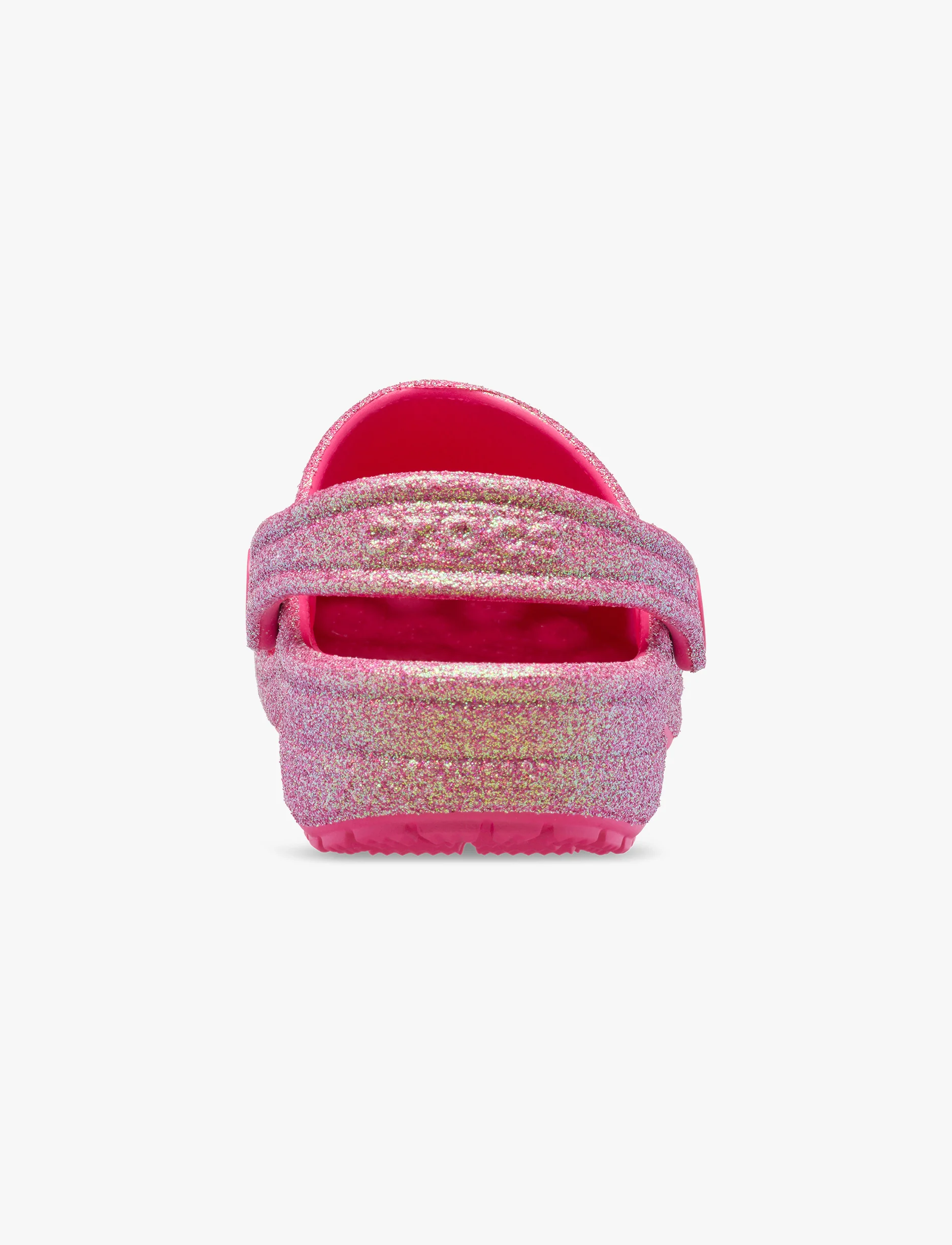 Crocs Classic Iridescent Glitter Clog T - כפכפי קרוקס קלוג גליטר לבנות בצבע ורוד נצנצים מידות קטנות - Image 6