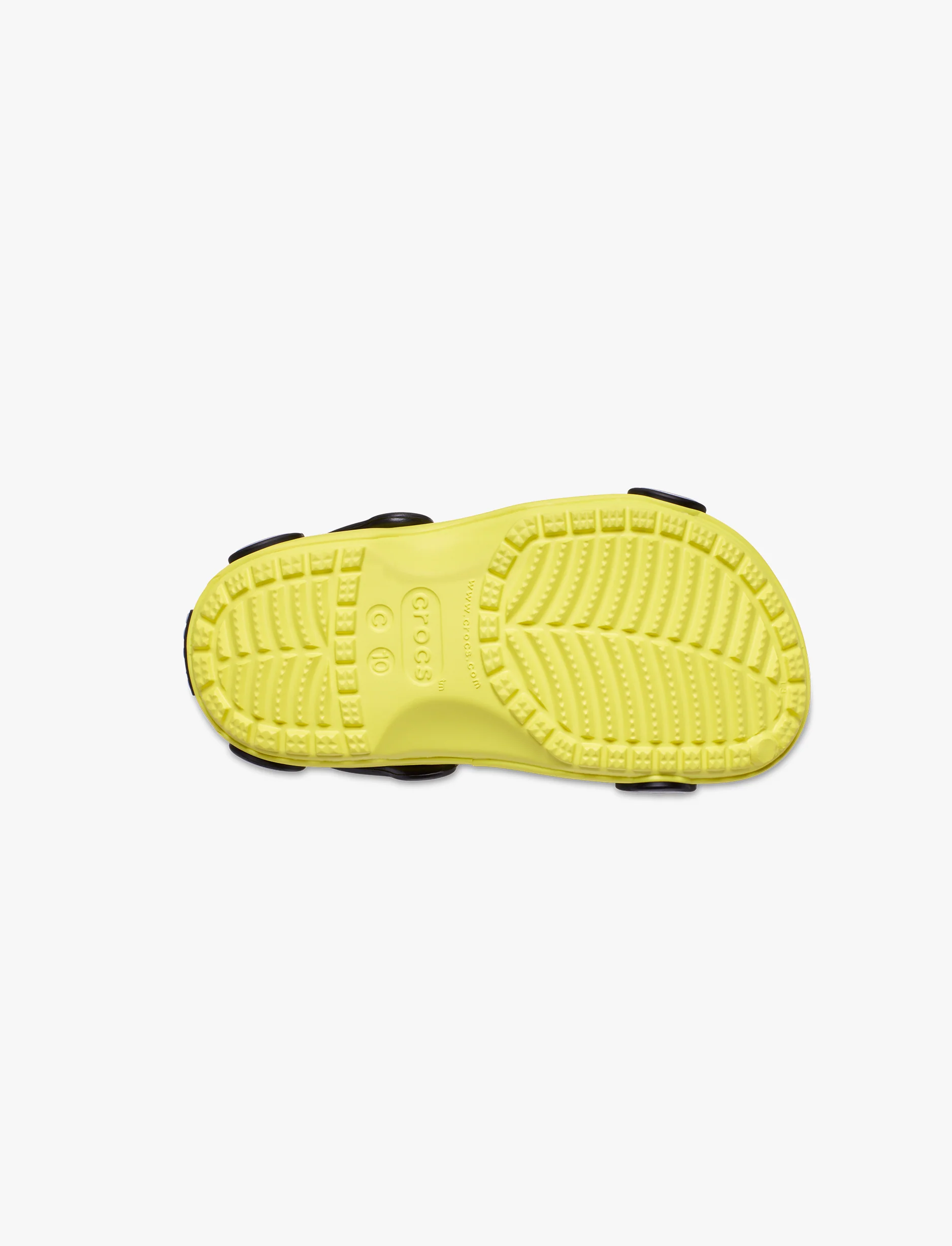 Crocs Classic IAM Race Car Clog T - כפכפי קלוג קרוקס לילדים בעיצוב מכונית מירוץ בצבע צהוב/שחור - Image 7