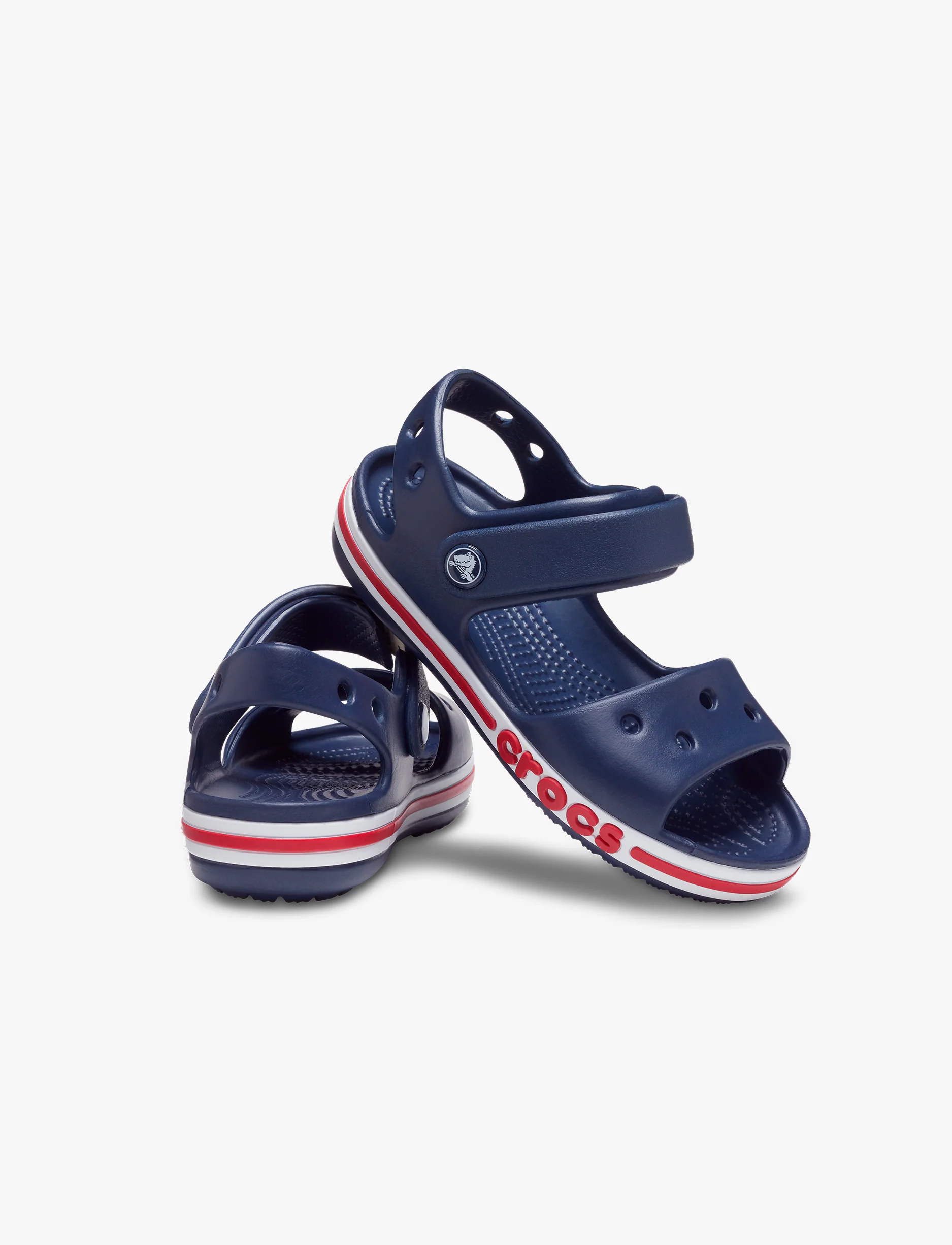 Crocs Bayaband Sandal T-   סנדלי קרוקס לילדים באיה באנד בצבע נייבי/פפר מידות קטנות - Image 3