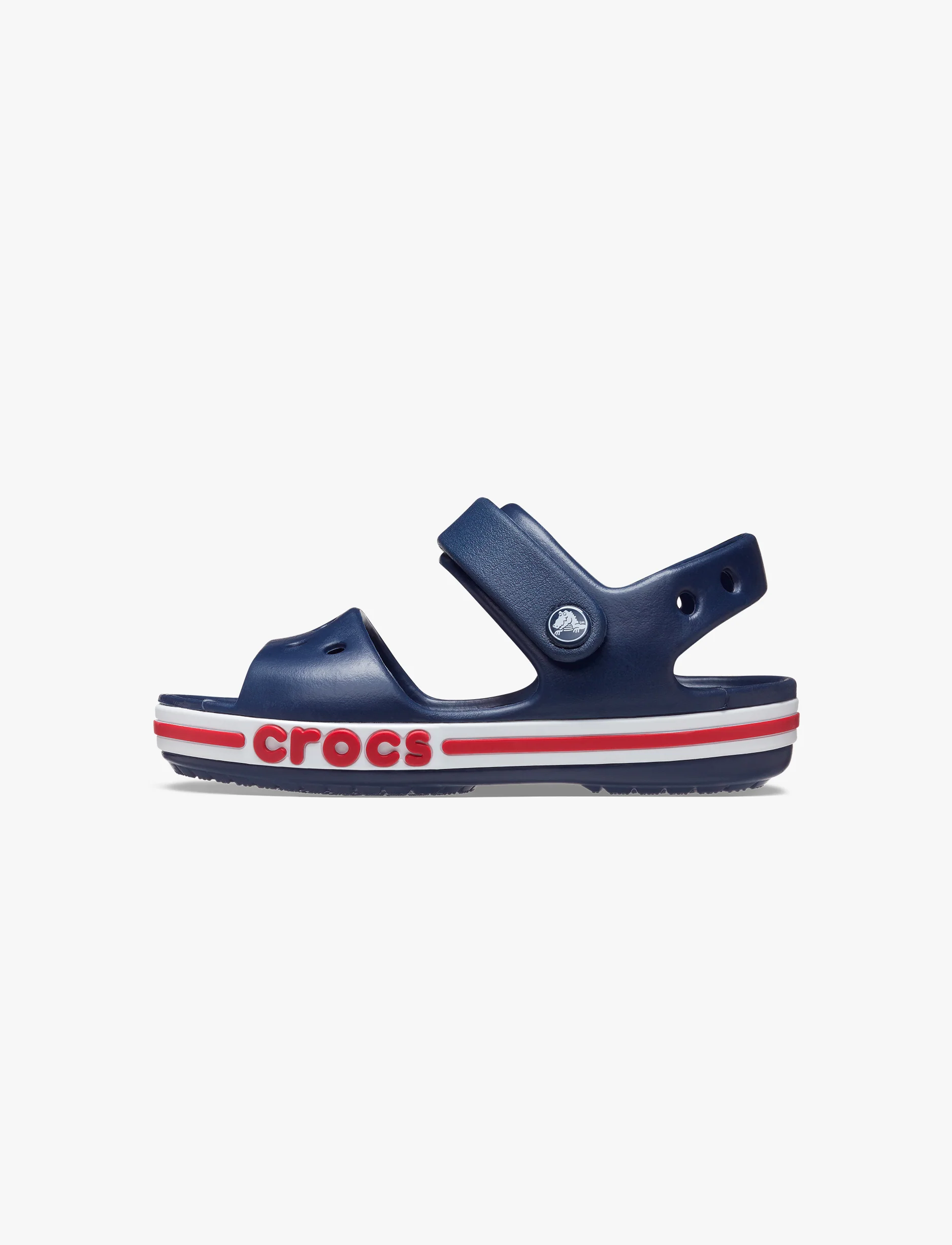Crocs Bayaband Sandal T-   סנדלי קרוקס לילדים באיה באנד בצבע נייבי/פפר מידות קטנות - Image 5