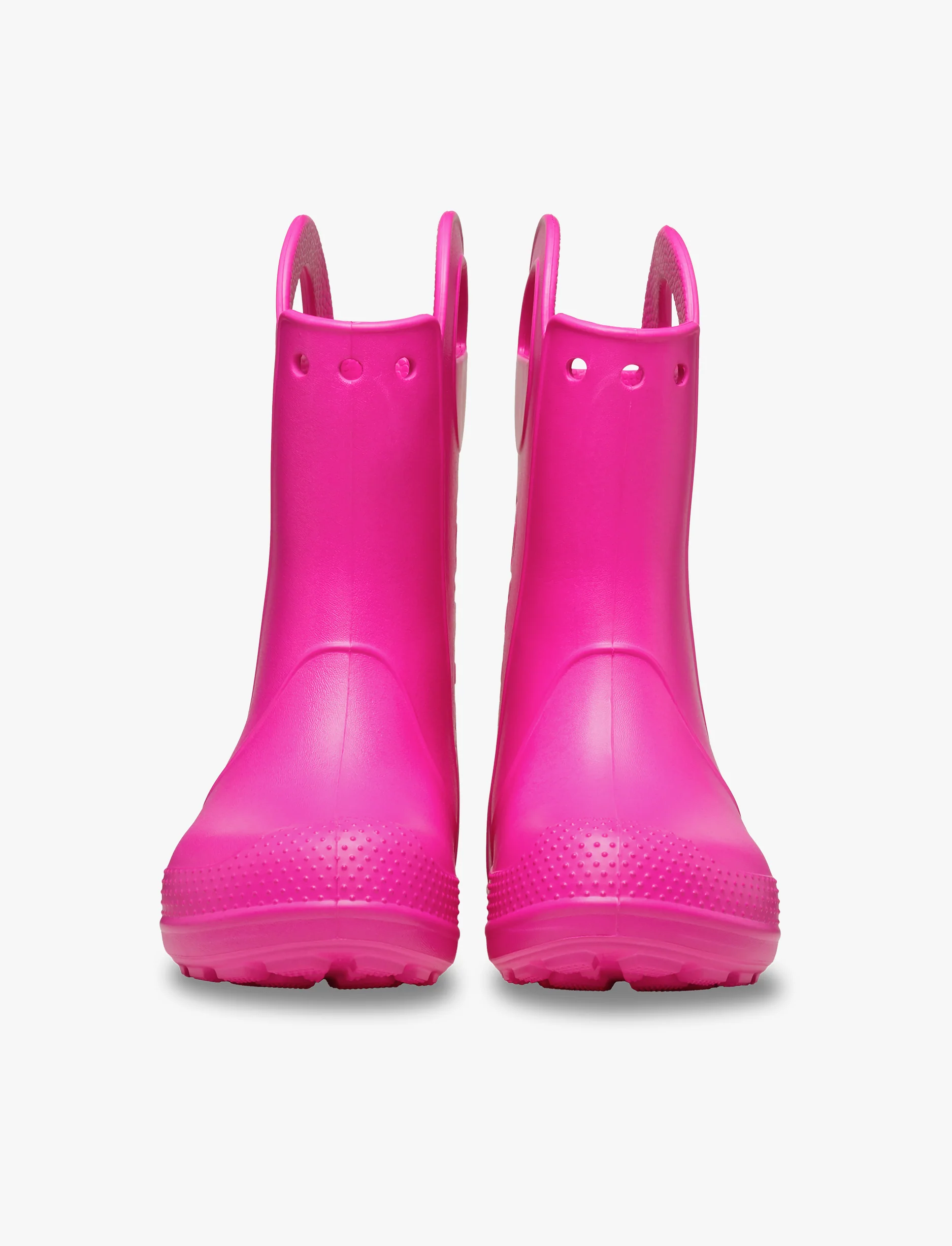 Crocs Handle It Rain Boot T - מגפי גשם קרוקס לילדים בצבע ורוד קראש מידות קטנות - Image 3
