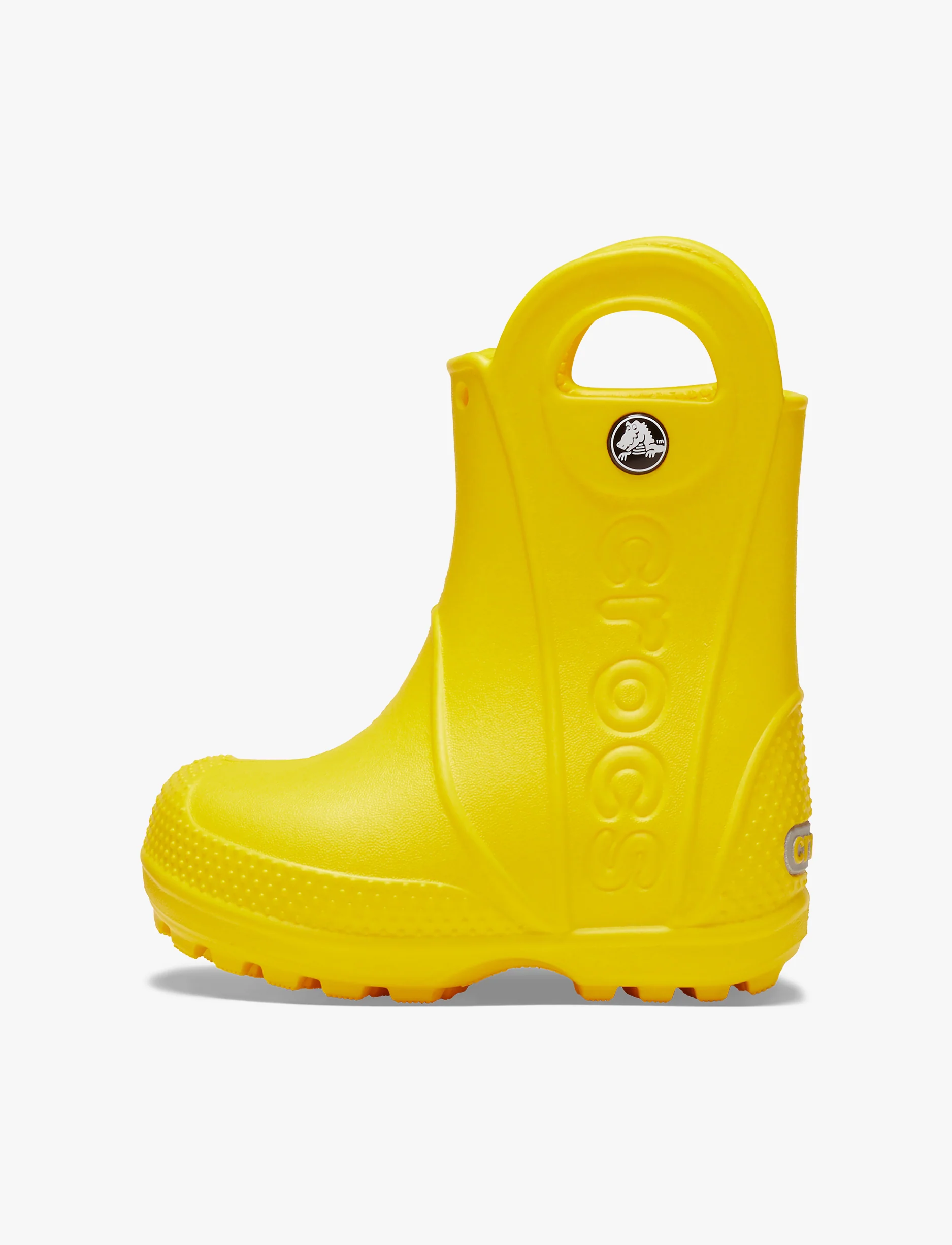 Crocs Handle It Rain Boot T - מגפי גשם קרוקס לילדים בצבע צהוב מידות קטנות - Image 5