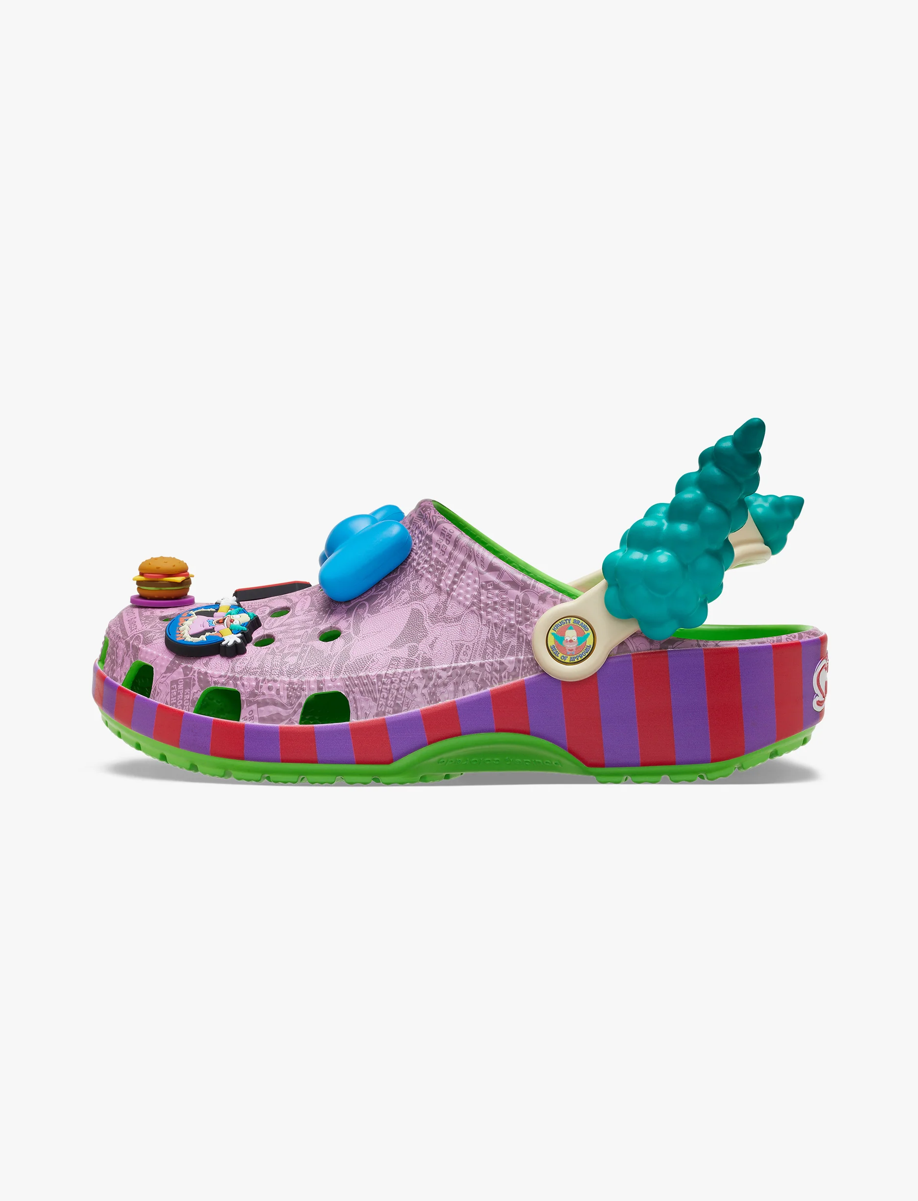Crocs The Simpsons Krusty The Clown Classic Clog - כפכפי קרוקס קרסטי הליצן מסדרת משפחת סימפסון - Image 6