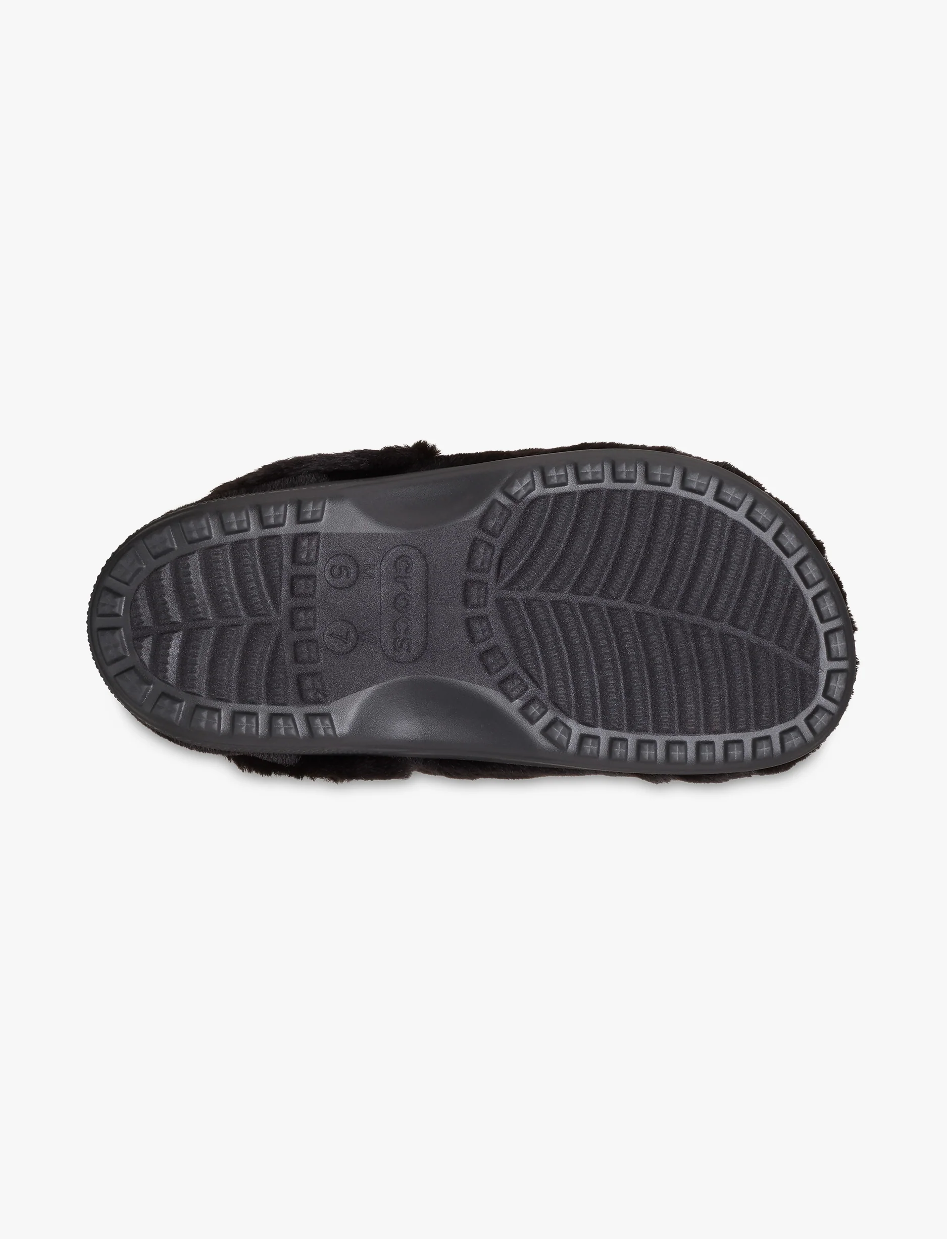 Crocs Classic Unfurgettable Clog - כפכפי קרוקס פרוותיים לנשים בצבע שחור - Image 7