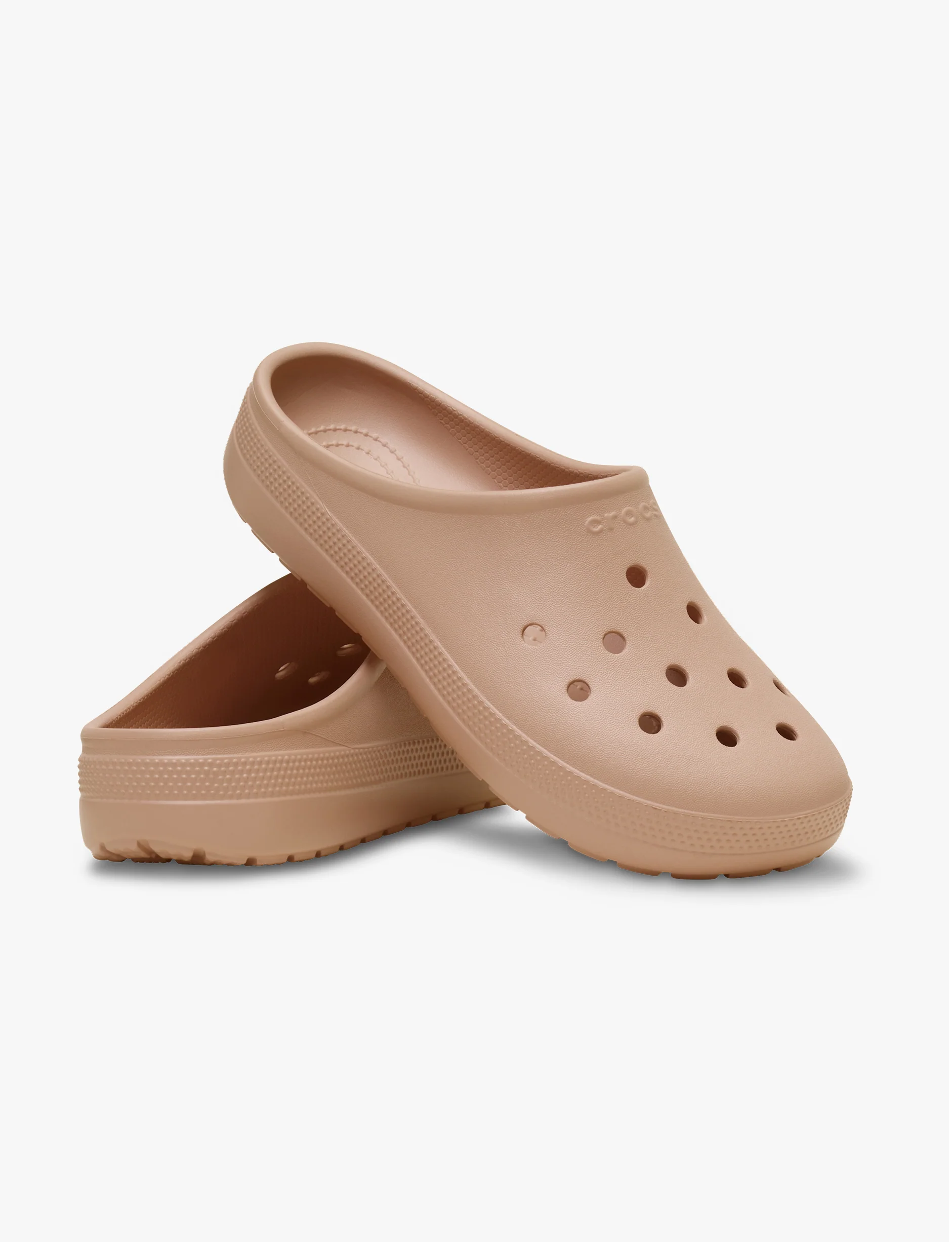 Crocs Classic Low Profile Clog - כפכפי קרוקס בצבע ורוד קרמל - Image 3