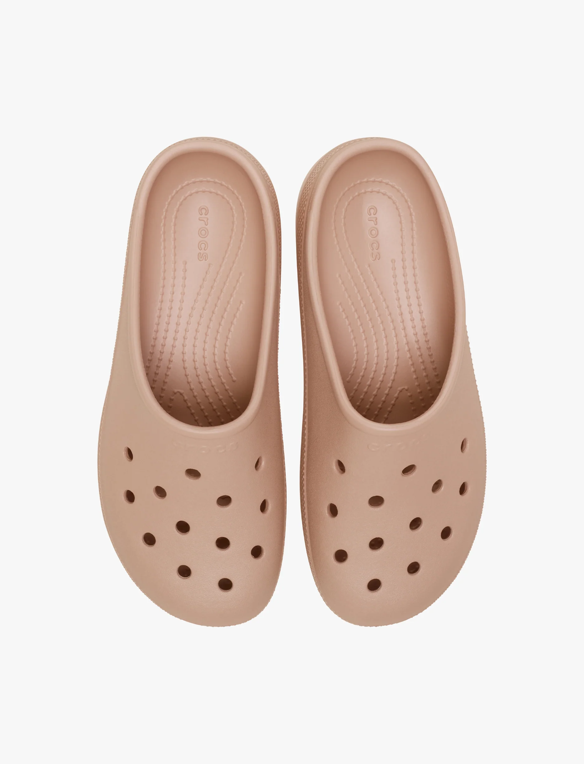 Crocs Classic Low Profile Clog - כפכפי קרוקס בצבע ורוד קרמל - Image 4