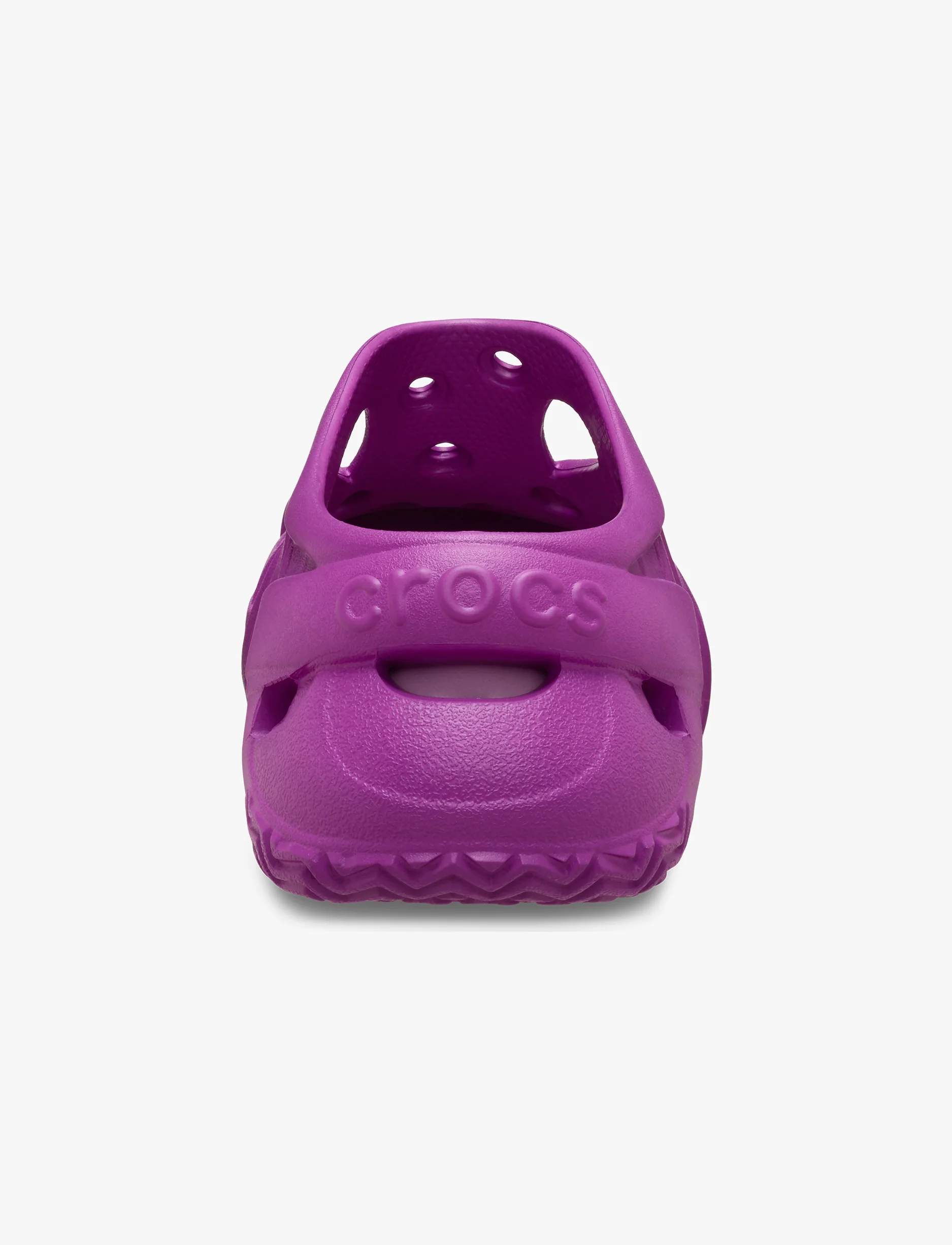 Crocs Caged Clog - כפכפי קרוקס פלטפורמה לנשים בצבע אשכולית - Image 6