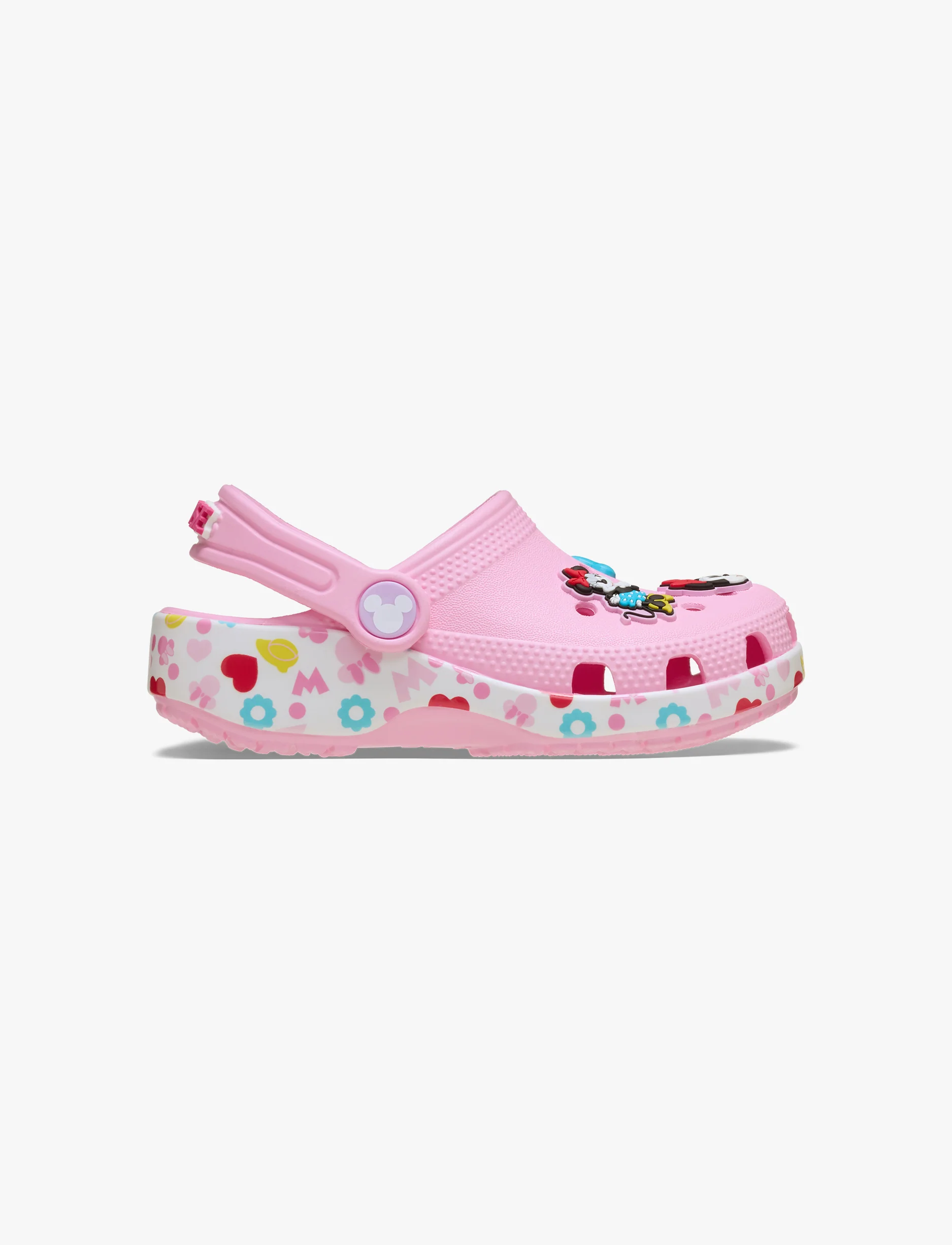 Crocs Mickey & Friends Minnie K - כפכפי קרוקס קלוג לבנות מיני מאוס וחברים בצבע ורוד - Image 2