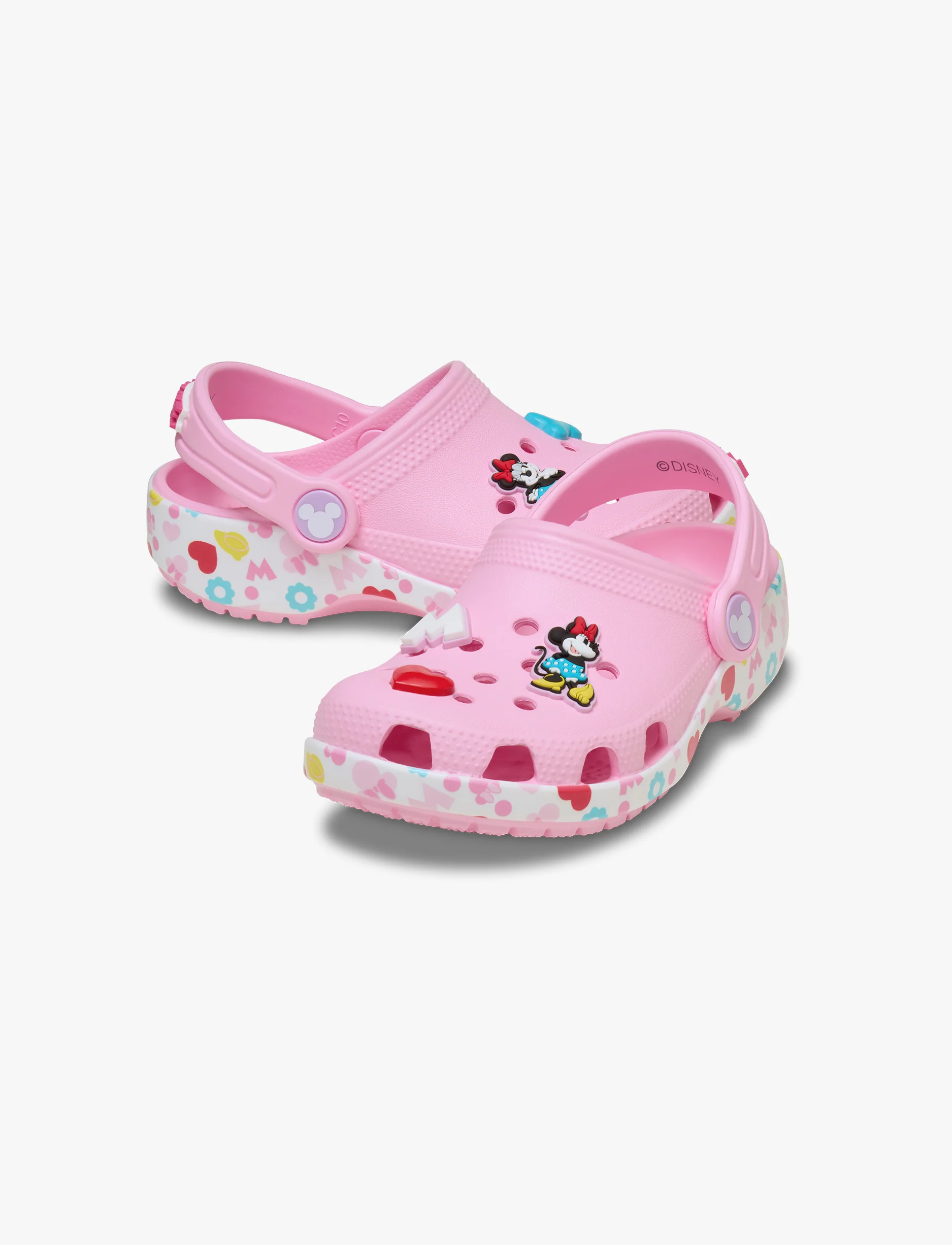 Crocs Mickey & Friends Minnie K - כפכפי קרוקס קלוג לבנות מיני מאוס וחברים בצבע ורוד - Image 3