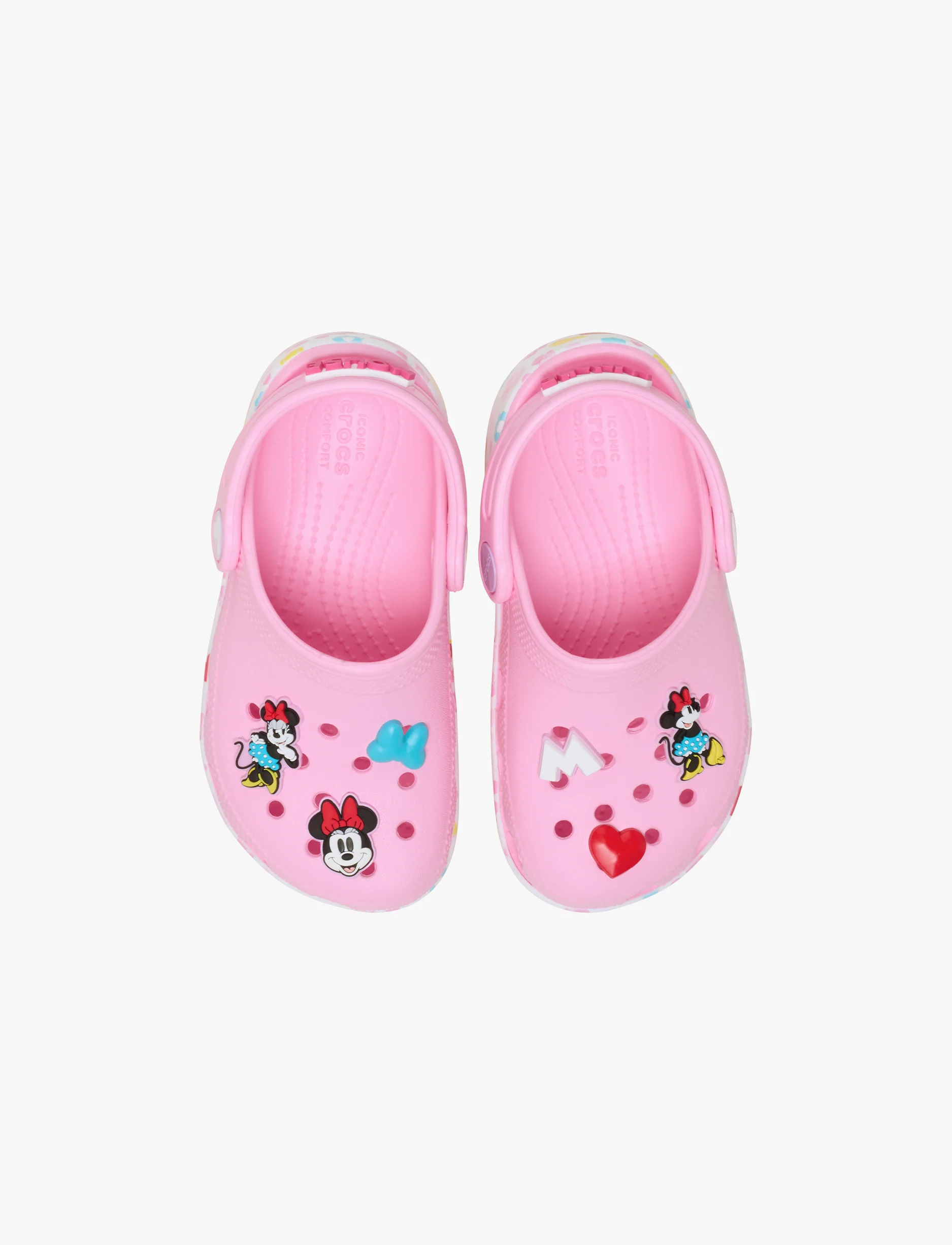 Crocs Mickey & Friends Minnie K - כפכפי קרוקס קלוג לבנות מיני מאוס וחברים בצבע ורוד - Image 4