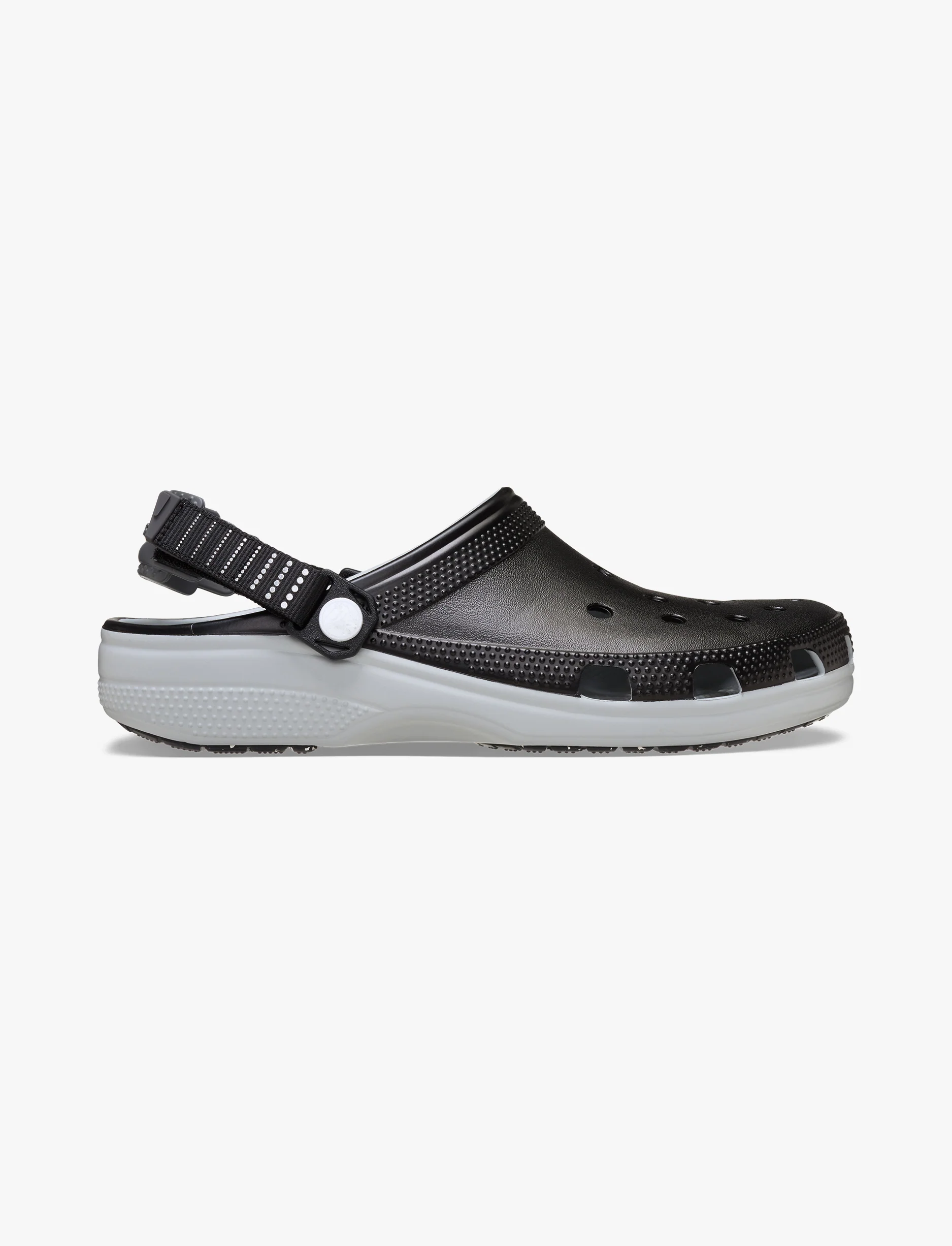 Crocs Classic Turbo Clog -  כפכפי קלוג קרוקס טורבו בצבע שחור/אפור - Image 2