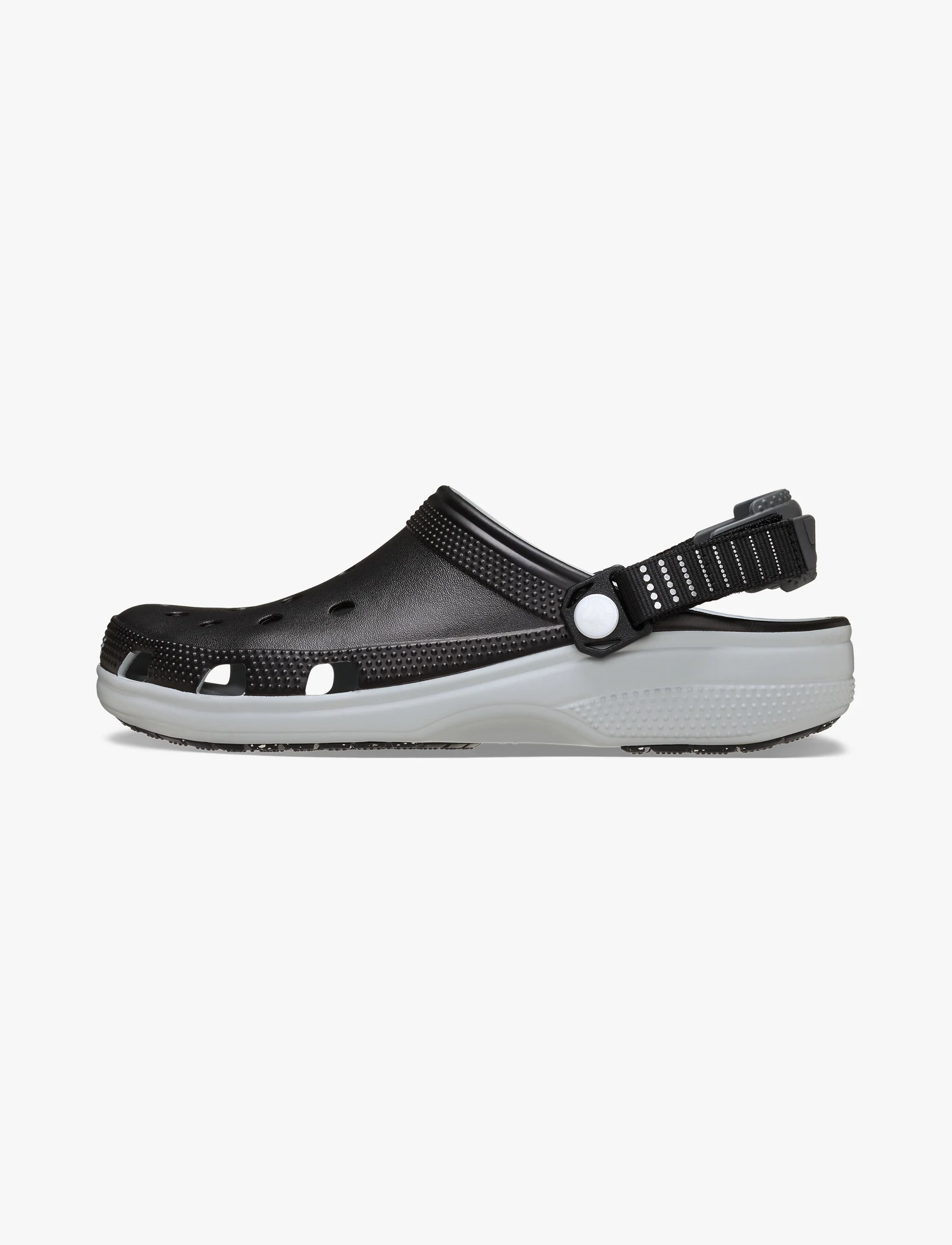 Crocs Classic Turbo Clog -  כפכפי קלוג קרוקס טורבו בצבע שחור/אפור - Image 6
