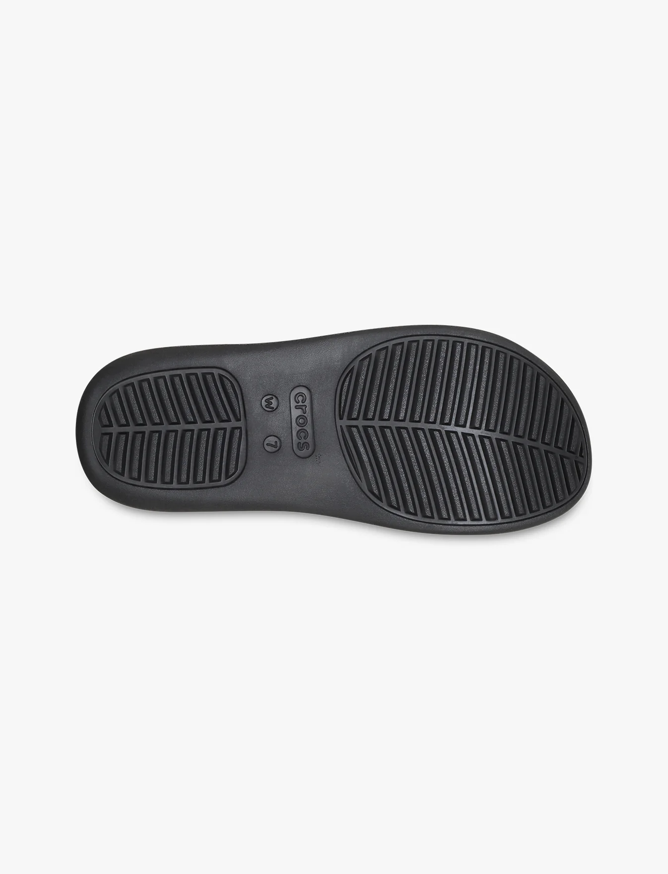 Crocs Getaway Patent Strappy -  כפכפי קרוקס לנשים בצבע שחור - Image 7